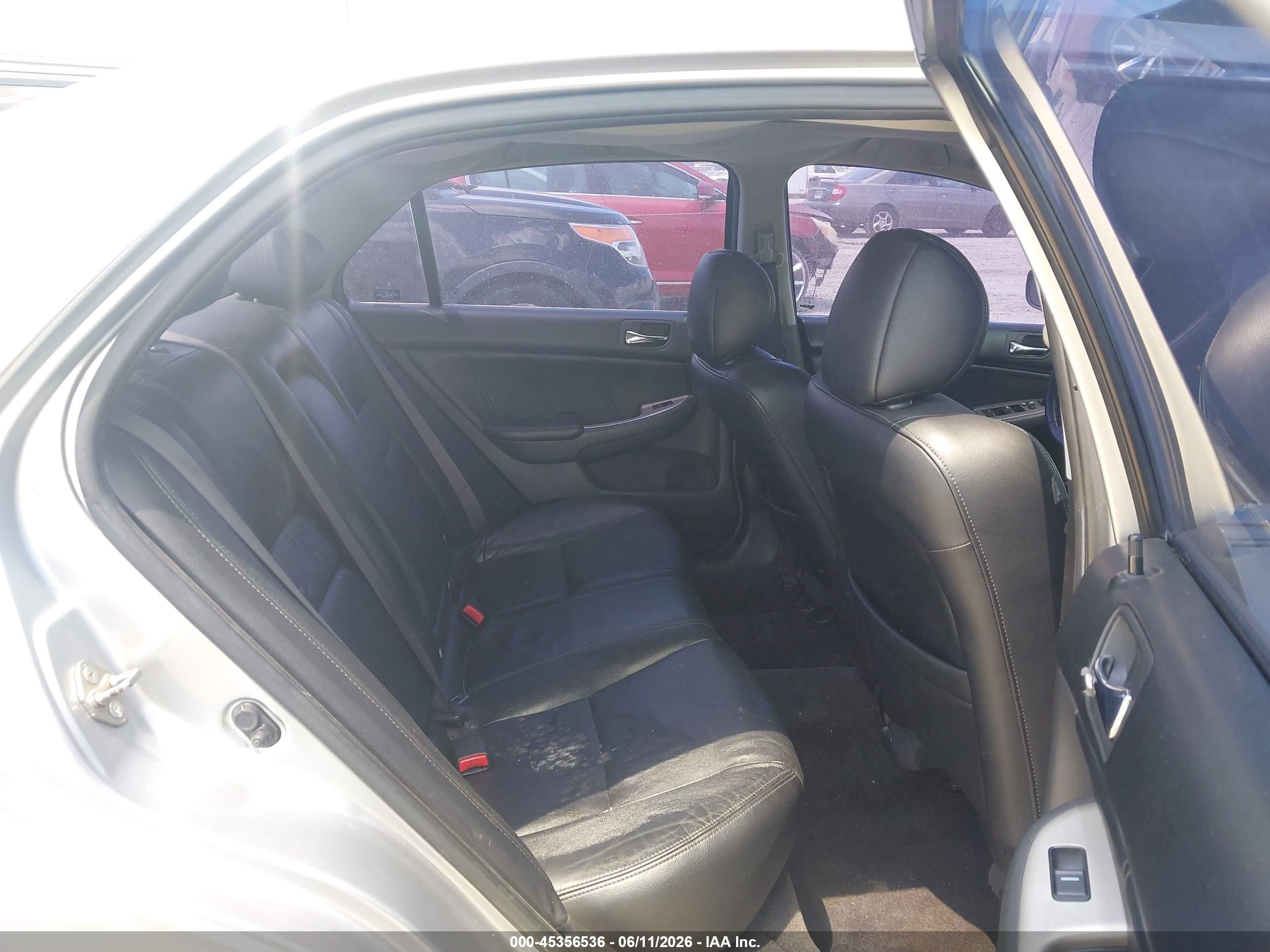 2006 Honda Accord 3.0 Ex Серебряный vin: 1HGCM66536A021727