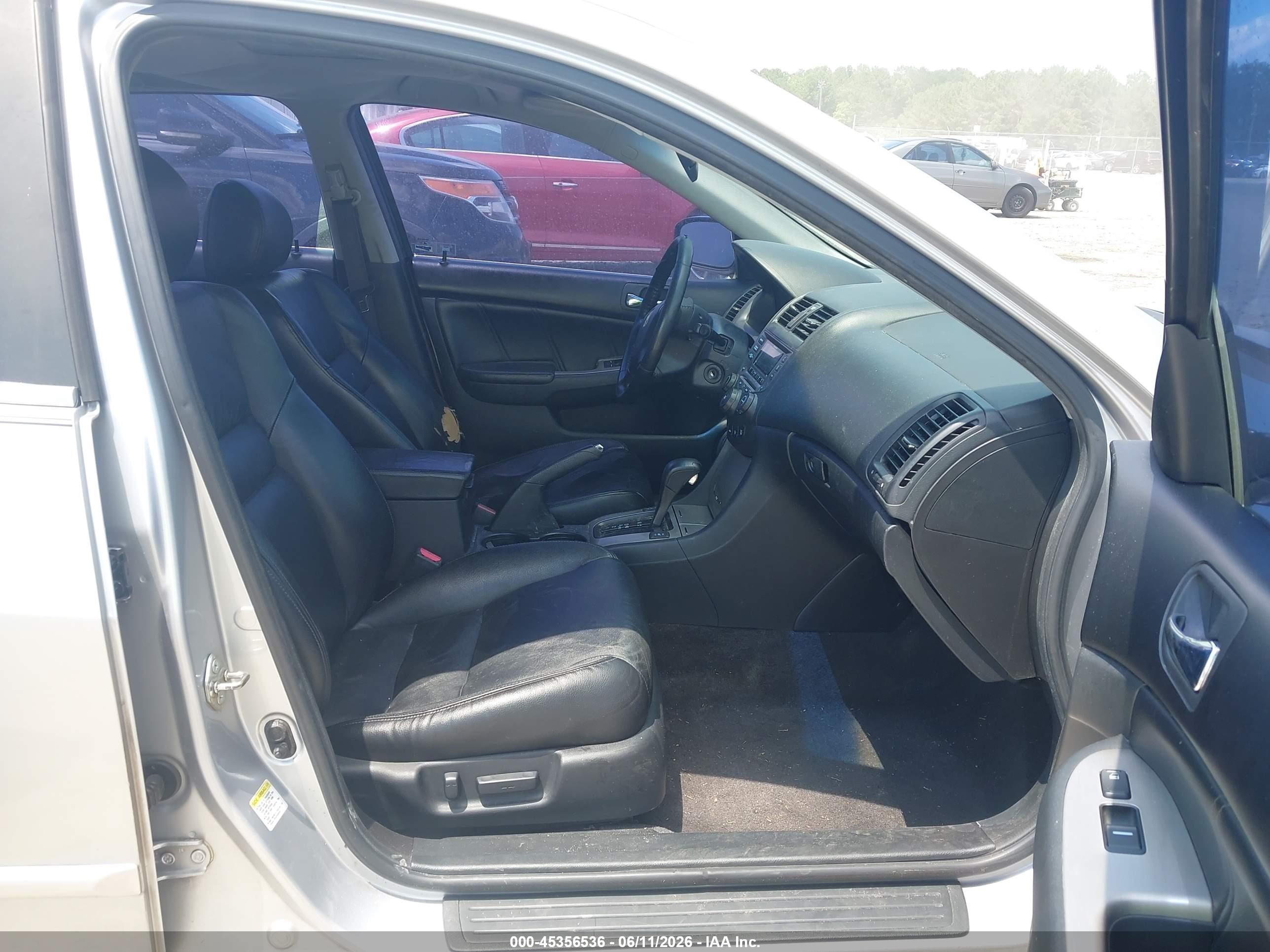 2006 Honda Accord 3.0 Ex Серебряный vin: 1HGCM66536A021727