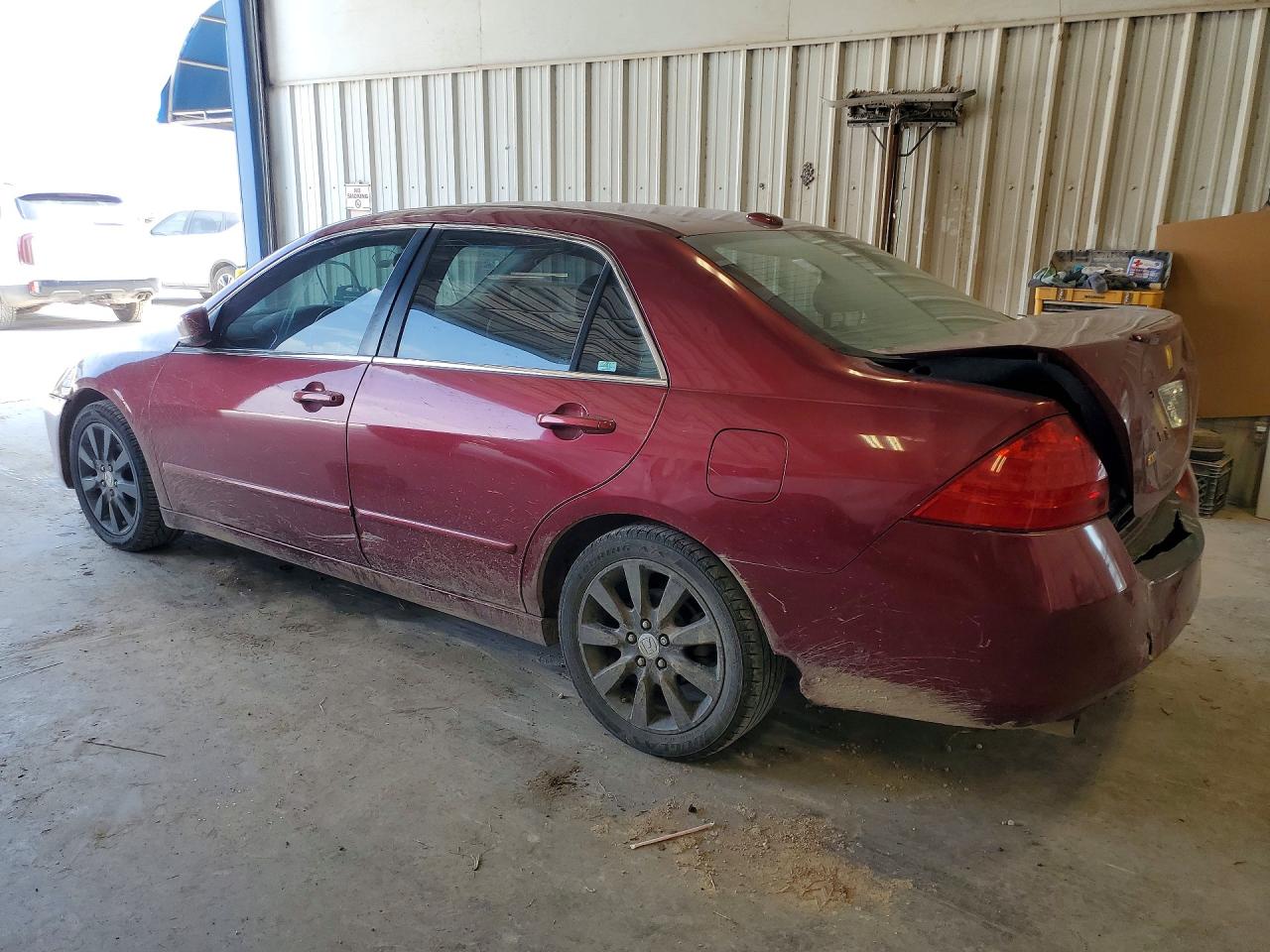 2006 Honda Accord Ex Бордовый vin: 1HGCM66536A025065