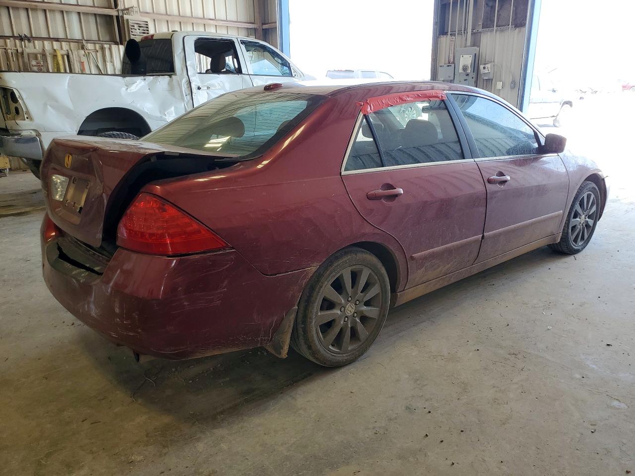 2006 Honda Accord Ex Бордовый vin: 1HGCM66536A025065