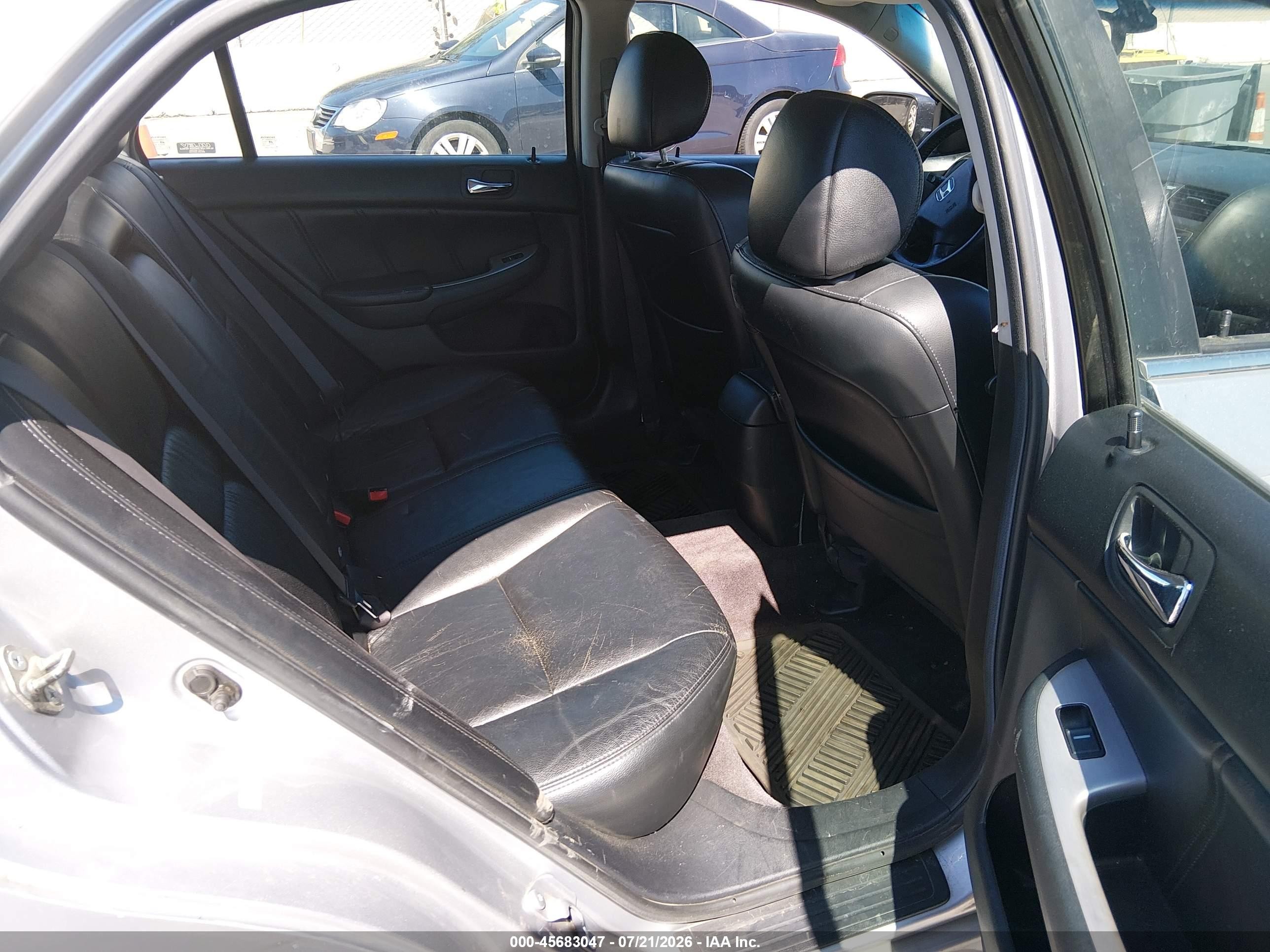 2006 Honda Accord 3.0 Ex Silver vin: 1HGCM66536A026670