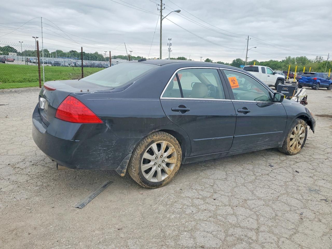 2006 Honda Accord Ex Black vin: 1HGCM66536A027379