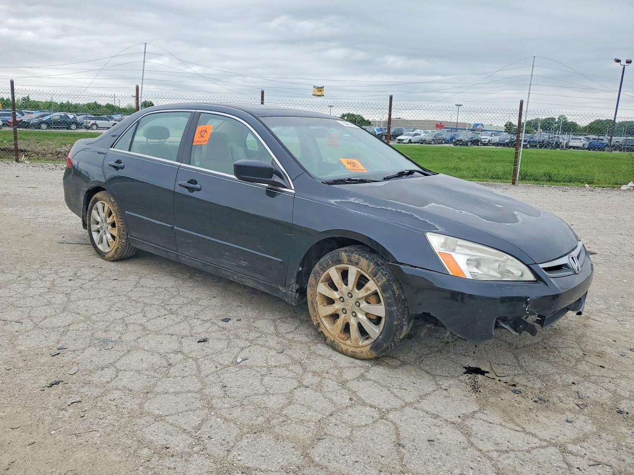 2006 Honda Accord Ex Black vin: 1HGCM66536A027379