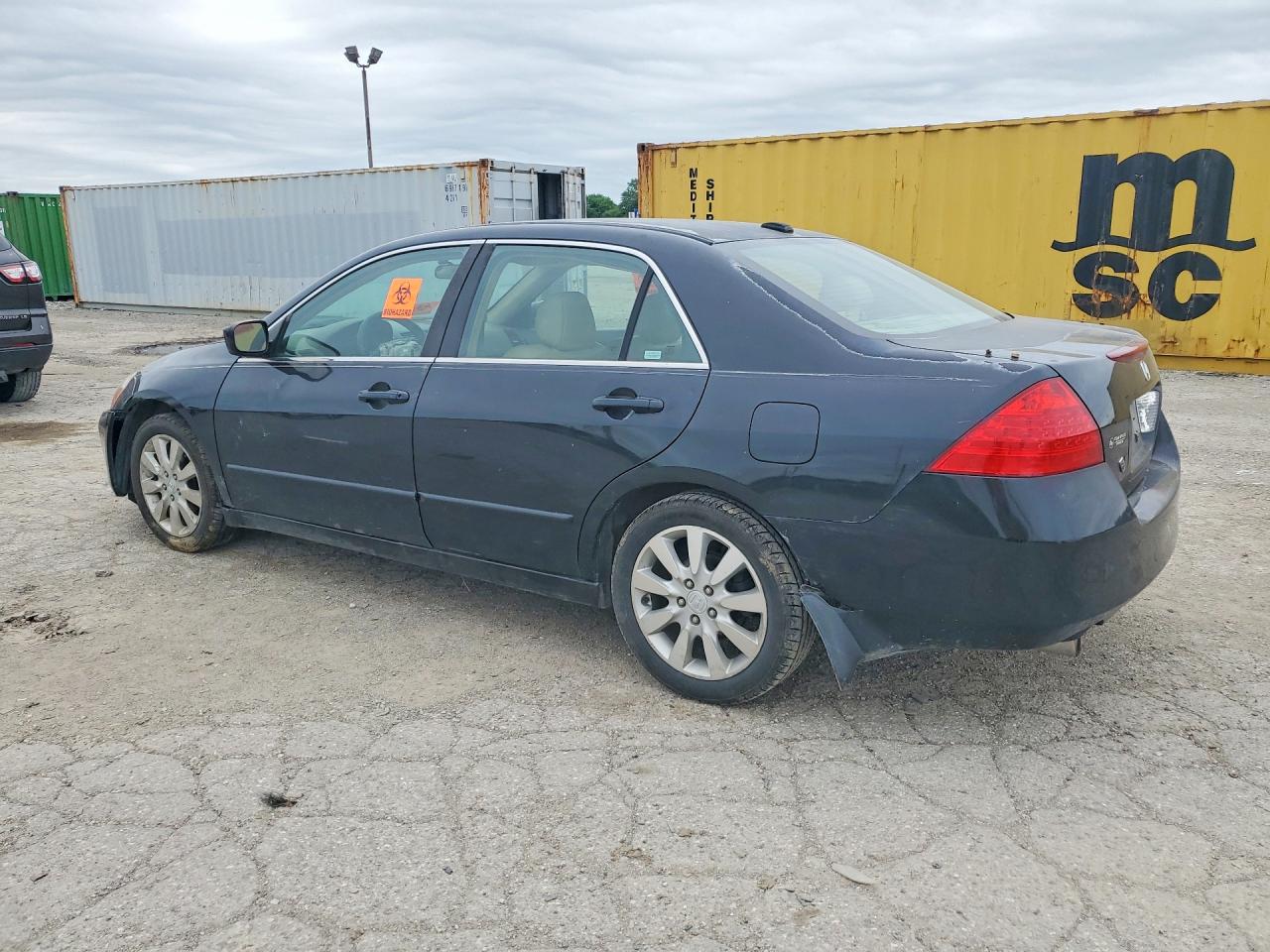 2006 Honda Accord Ex Black vin: 1HGCM66536A027379