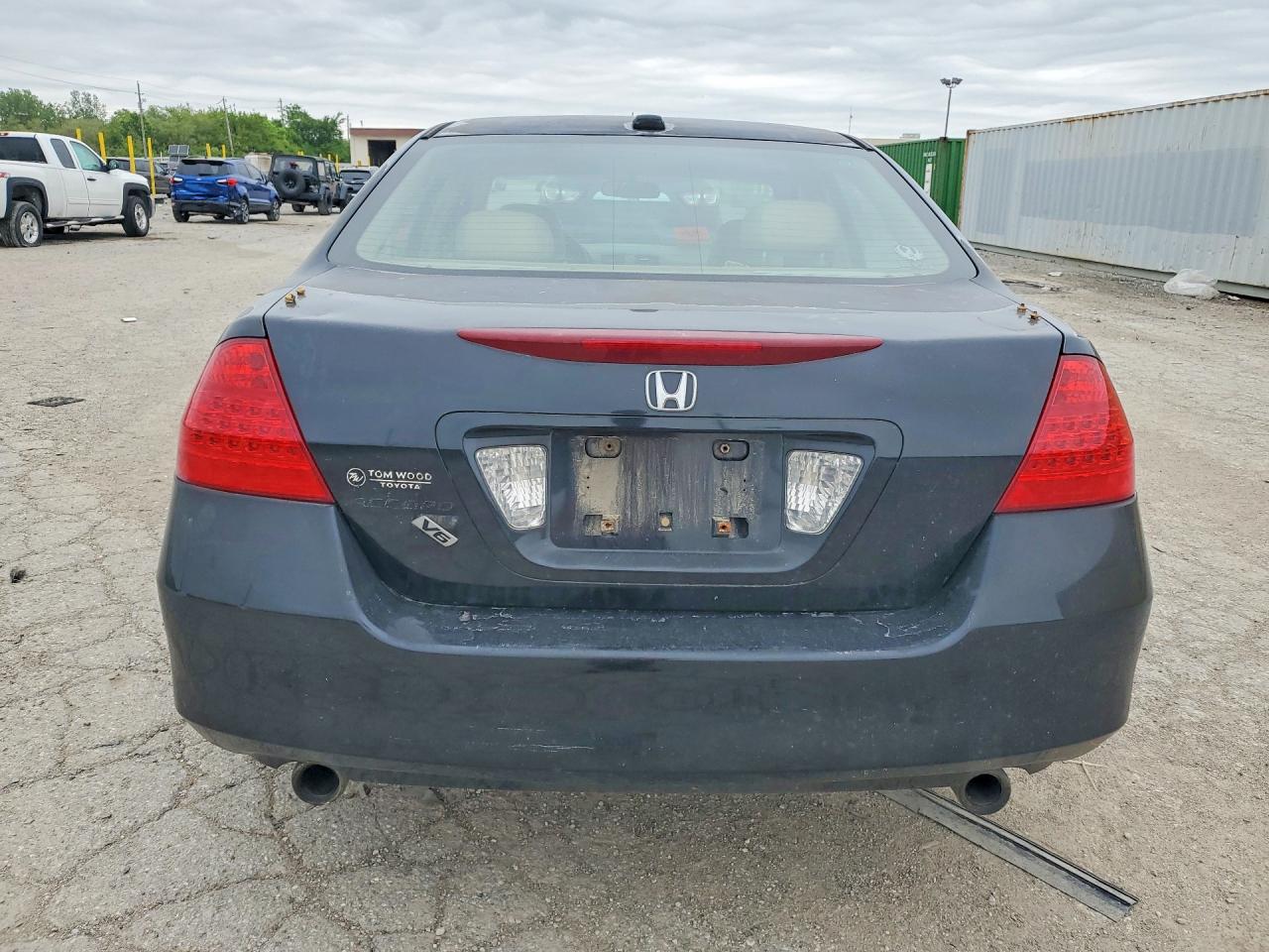 2006 Honda Accord Ex Black vin: 1HGCM66536A027379