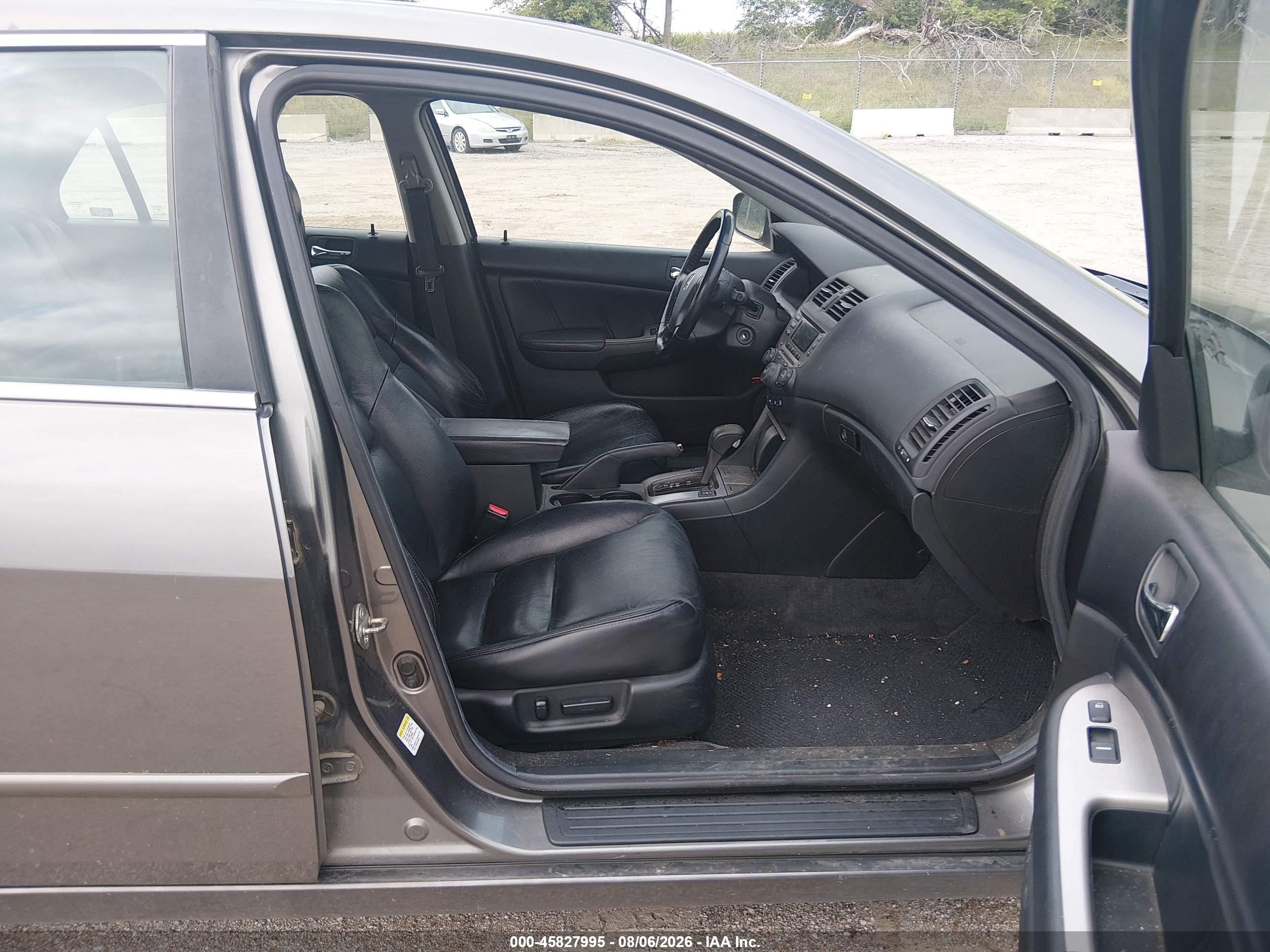 2006 Honda Accord 3.0 Ex Серый vin: 1HGCM66536A030296