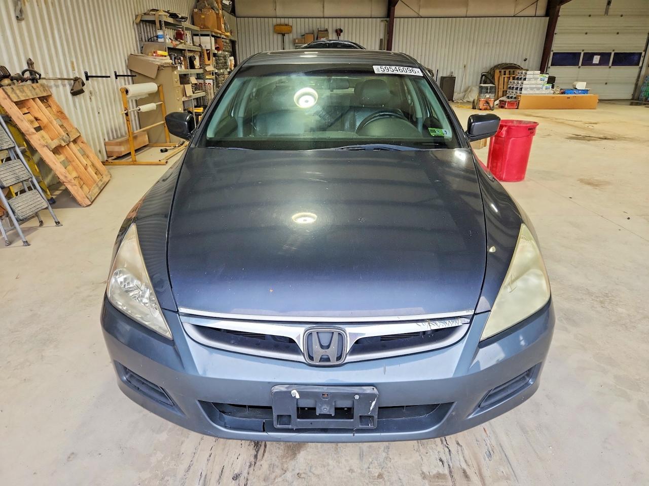 2006 Honda Accord Ex Серый vin: 1HGCM66536A054968