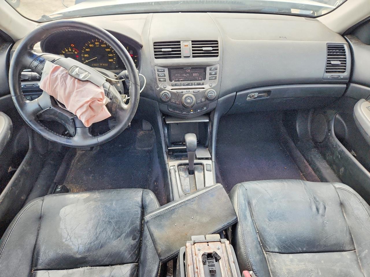 2006 Honda Accord Ex Silver vin: 1HGCM66536A068188