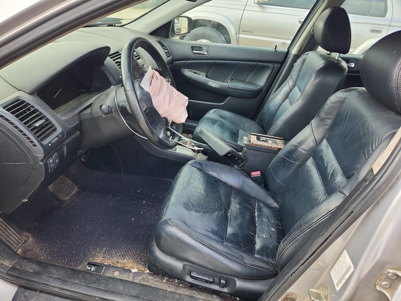 2006 Honda Accord Ex Silver vin: 1HGCM66536A068188