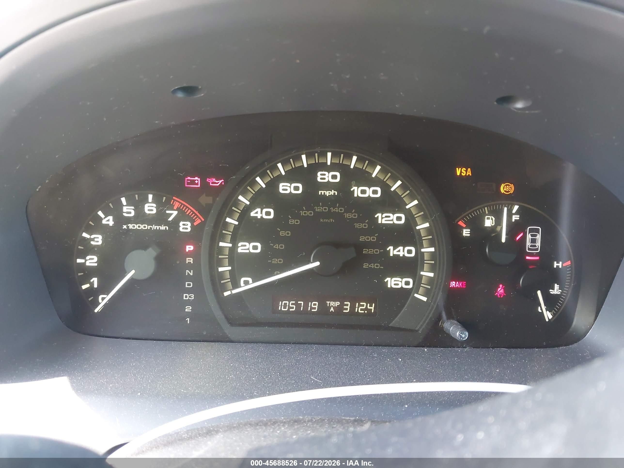 2006 Honda Accord 3.0 Ex Light Blue vin: 1HGCM66536A072905