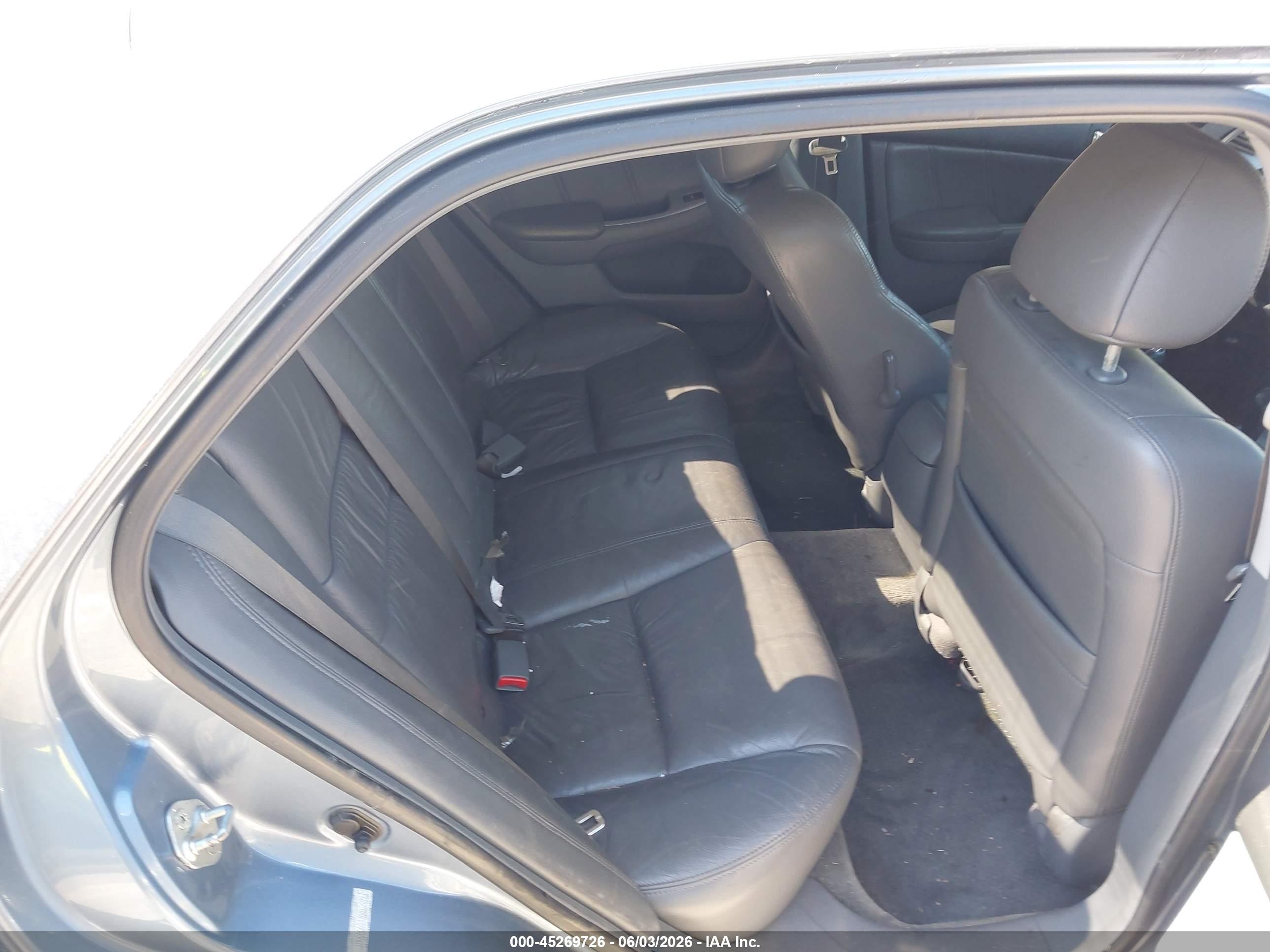 2007 Honda Accord 3.0 Ex Gray vin: 1HGCM66537A015489
