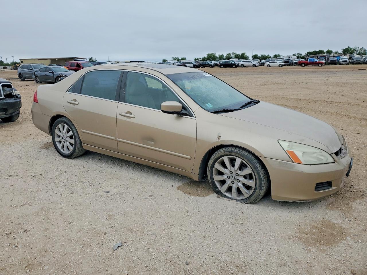 2007 Honda Accord Ex Gold vin: 1HGCM66537A032017