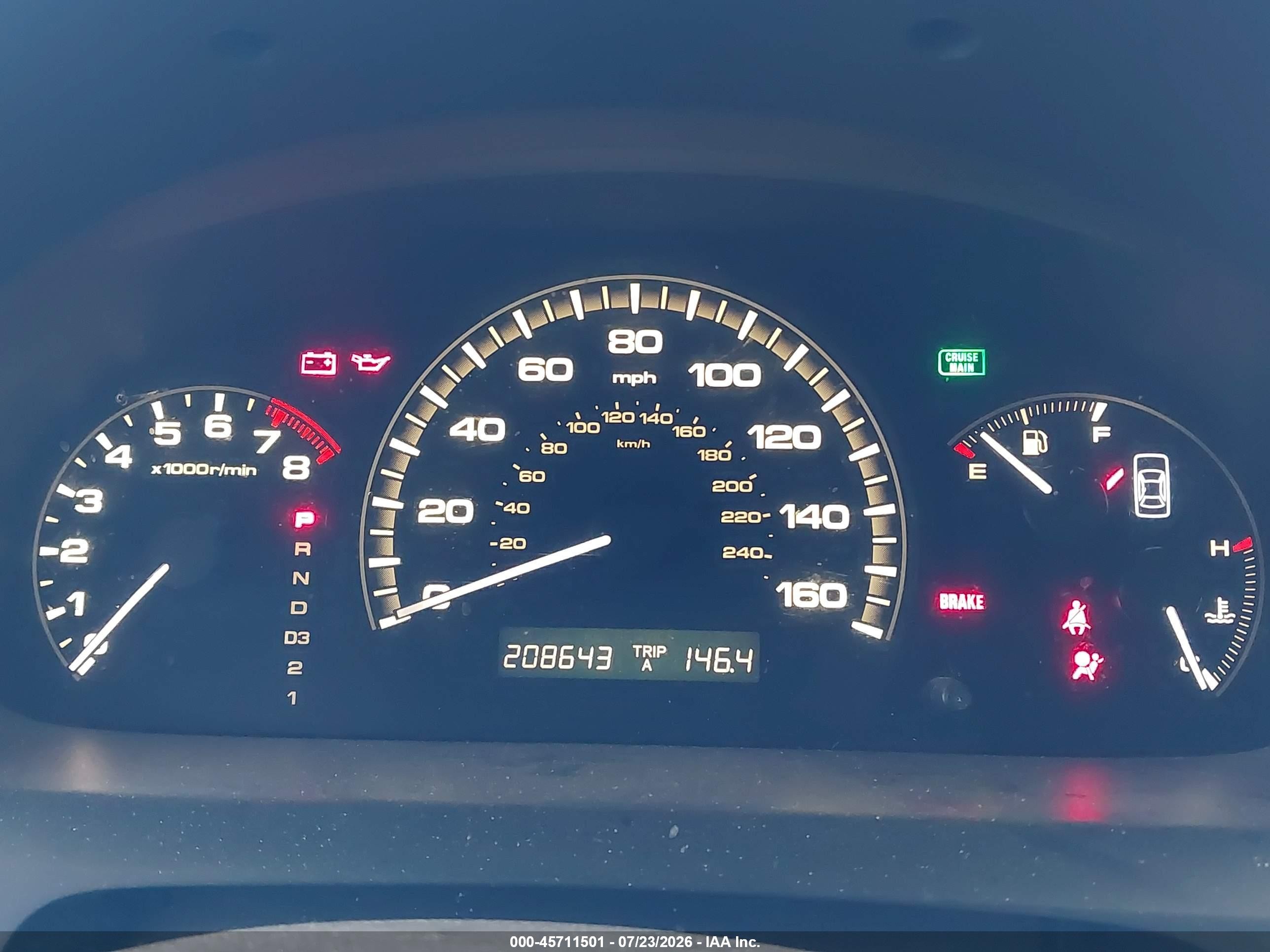 2007 Honda Accord 3.0 Ex Beige vin: 1HGCM66537A033118