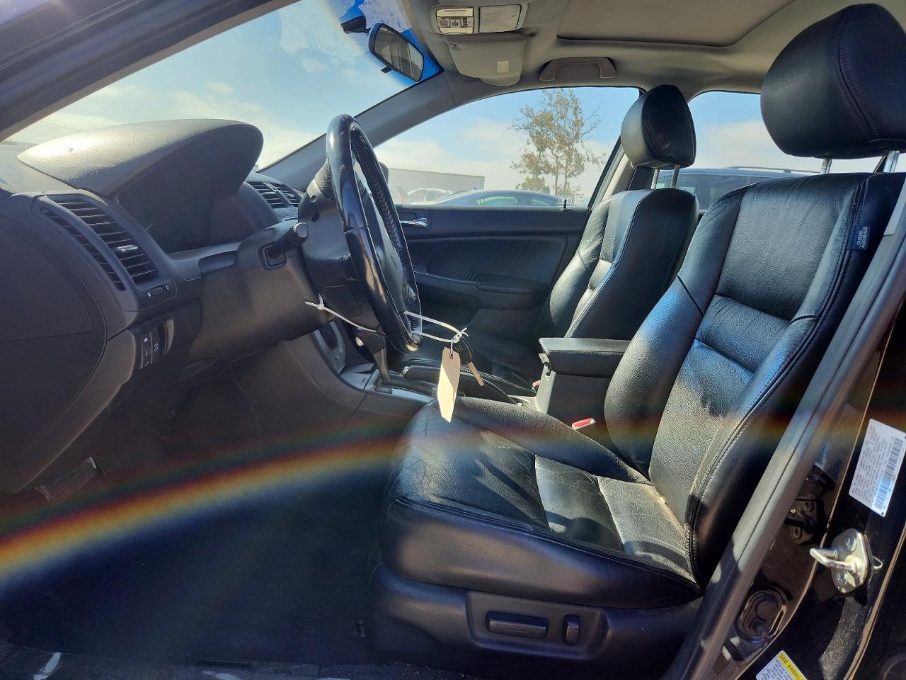 2007 Honda Accord Ex Black vin: 1HGCM66537A037234