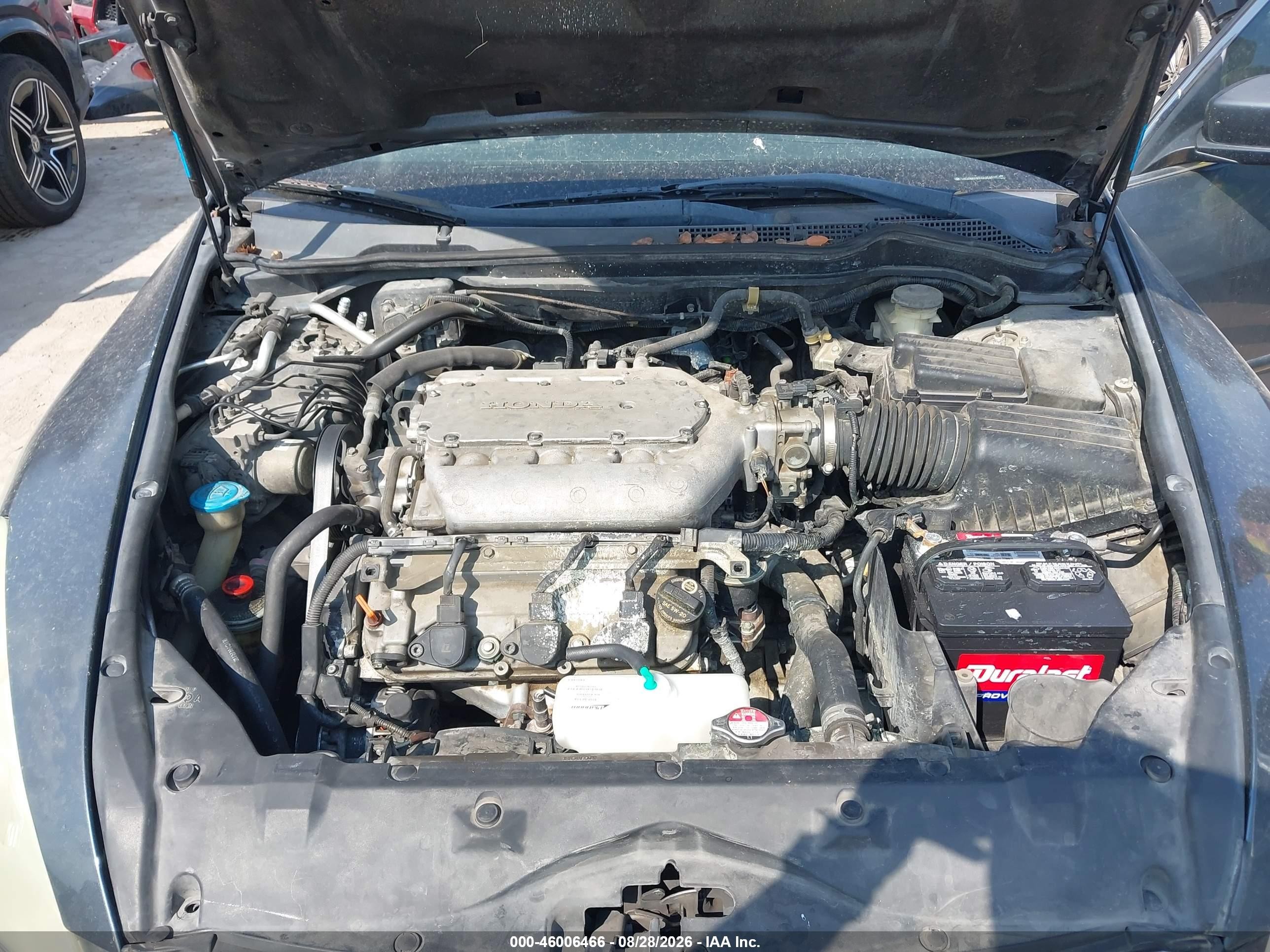2007 Honda Accord 3.0 Ex Gray vin: 1HGCM66537A056513