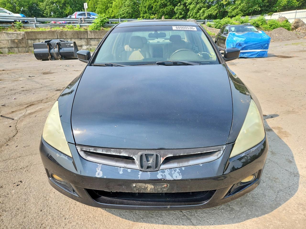 2007 Honda Accord Ex Black vin: 1HGCM66537A085591