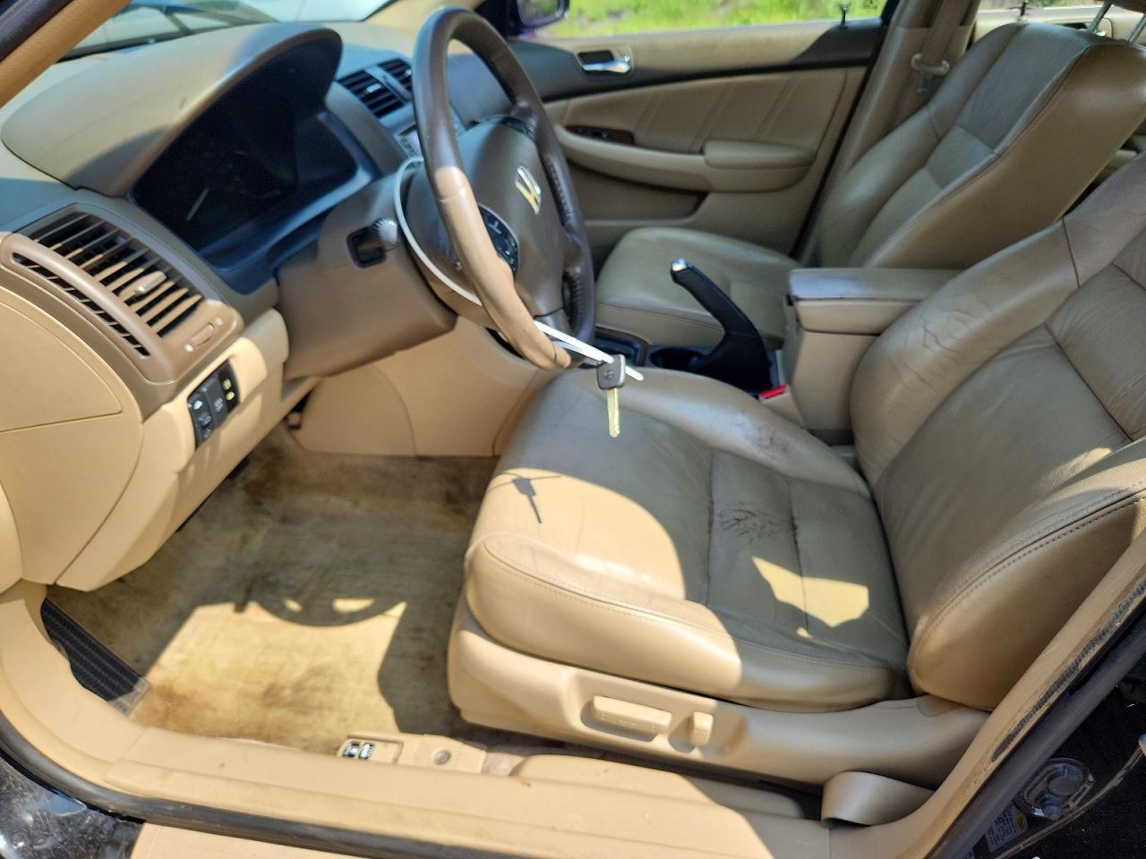 2007 Honda Accord Ex Black vin: 1HGCM66537A085591