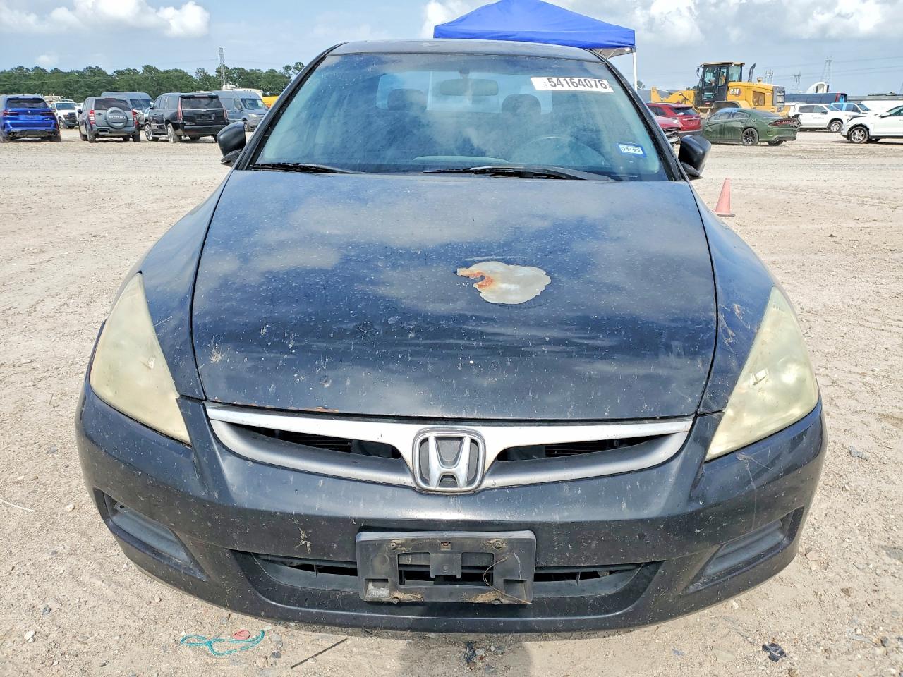 2007 Honda Accord Ex Black vin: 1HGCM66537A102194