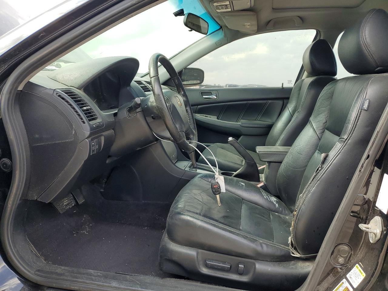 2007 Honda Accord Ex Black vin: 1HGCM66537A102194