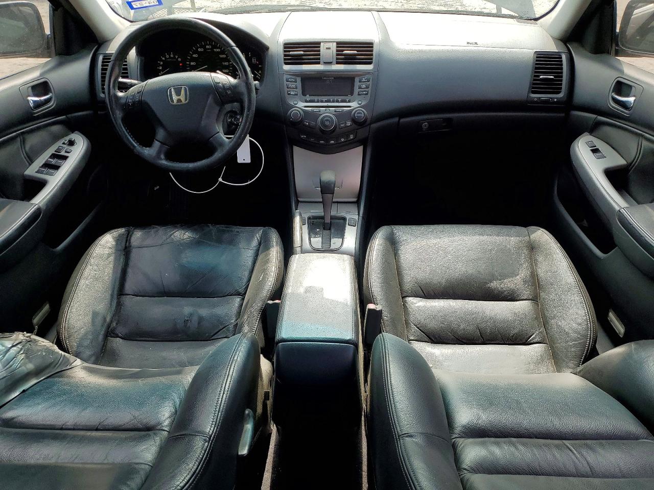 2007 Honda Accord Ex Black vin: 1HGCM66537A102194