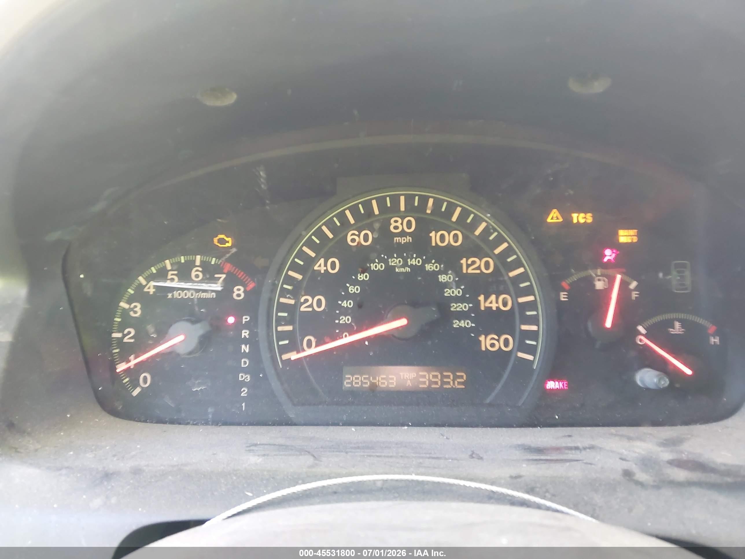 2003 Honda Accord Sdn Ex Green vin: 1HGCM66543A010991