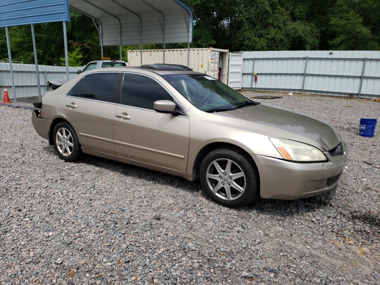 2003 Honda Accord Ex Золотой vin: 1HGCM66543A031954