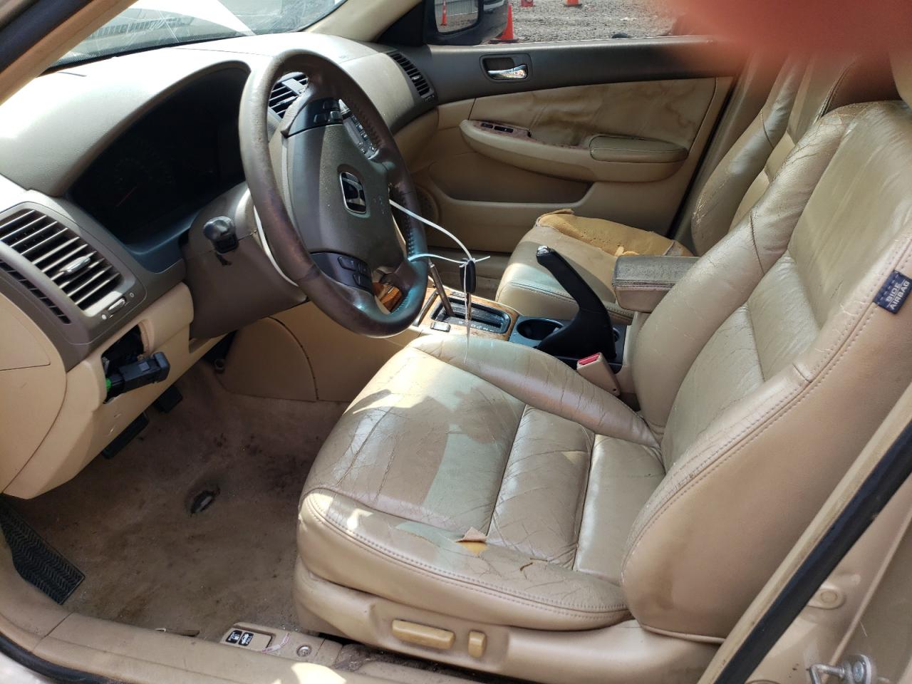 2003 Honda Accord Ex Золотой vin: 1HGCM66543A031954