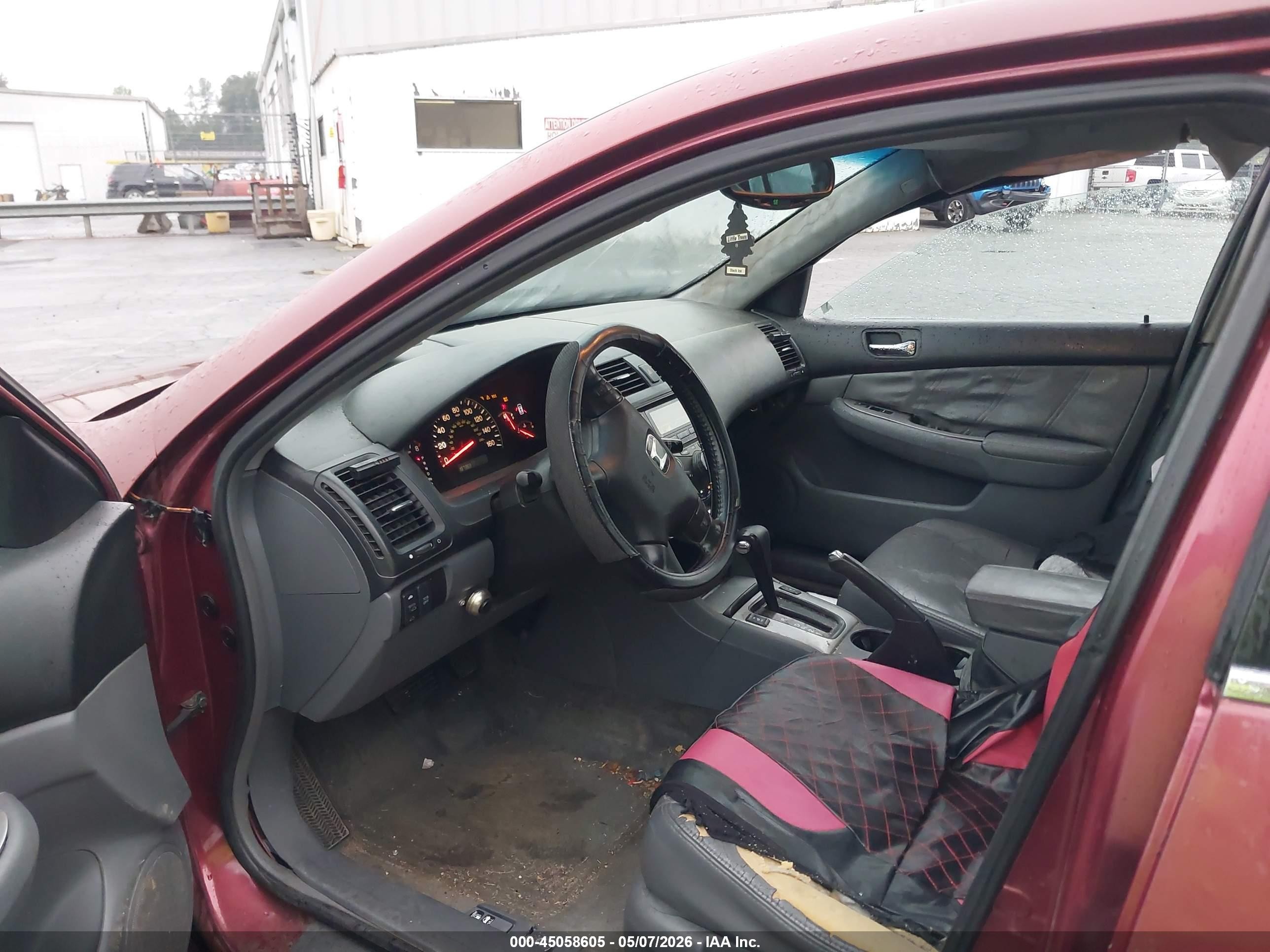 2003 Honda Accord 3.0 Ex Бордовый vin: 1HGCM66543A053890