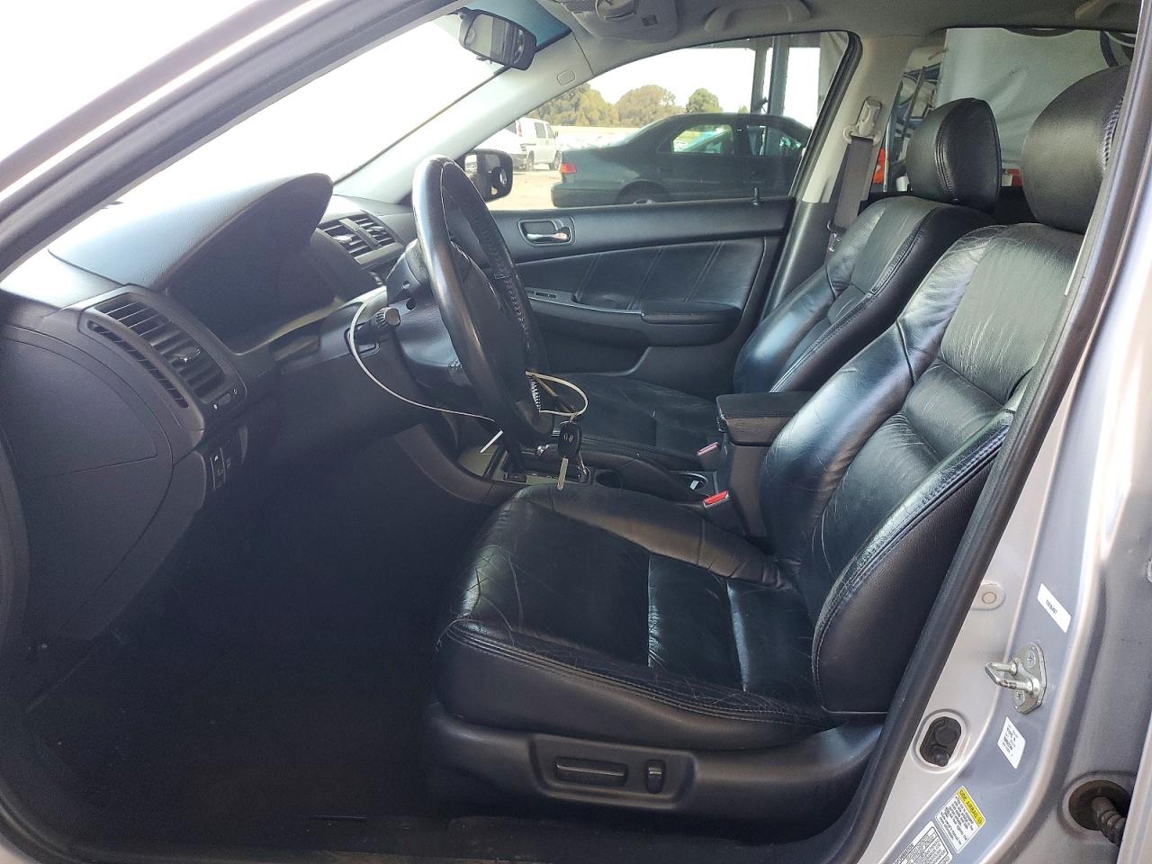 2003 Honda Accord Ex Silver vin: 1HGCM66543A098716
