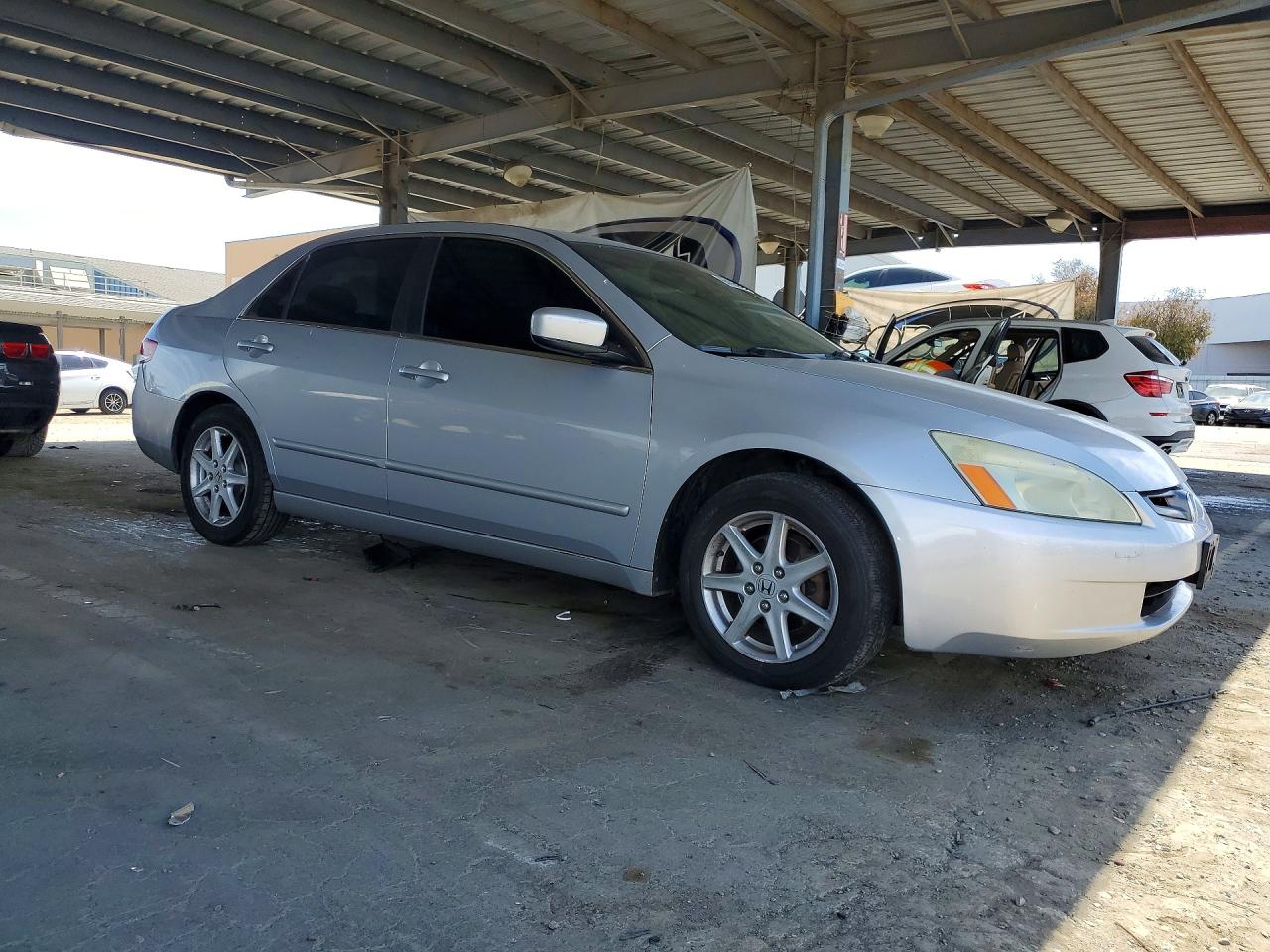 2003 Honda Accord Ex Silver vin: 1HGCM66543A098716