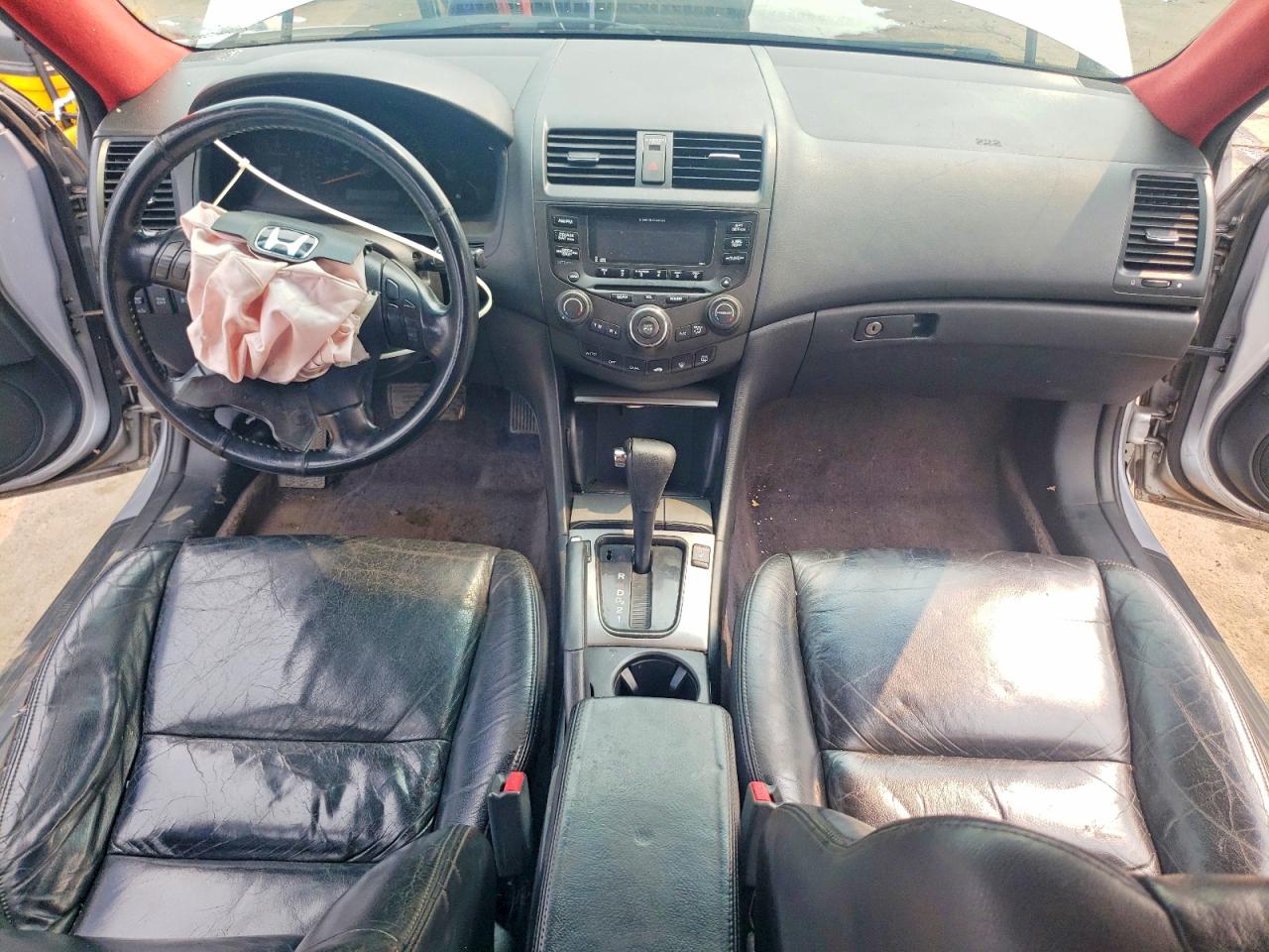 2004 Honda Accord Ex Silver vin: 1HGCM66544A040557