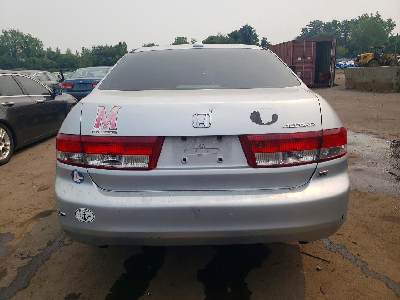 2004 Honda Accord Ex Silver vin: 1HGCM66544A040557