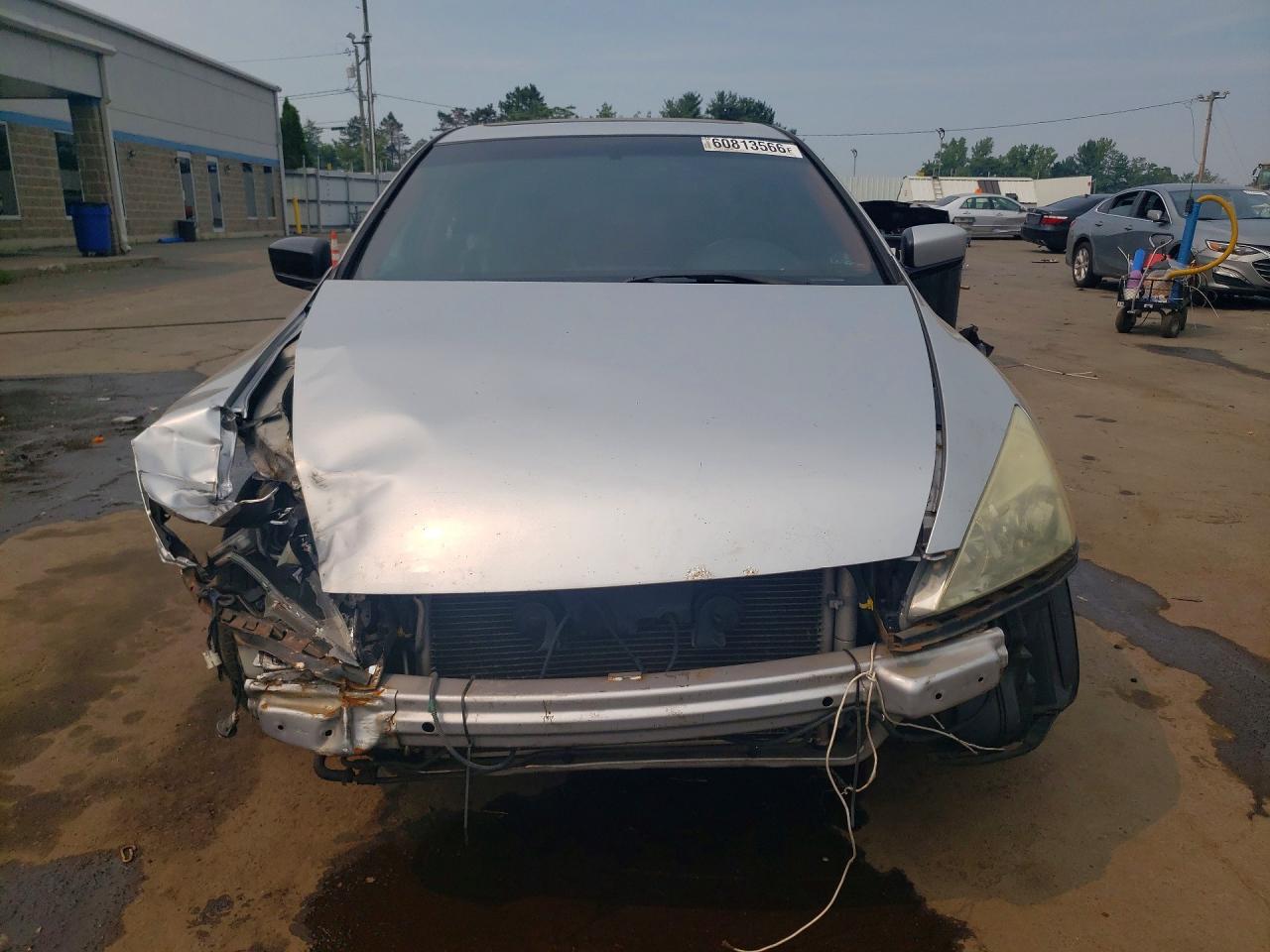 2004 Honda Accord Ex Silver vin: 1HGCM66544A040557