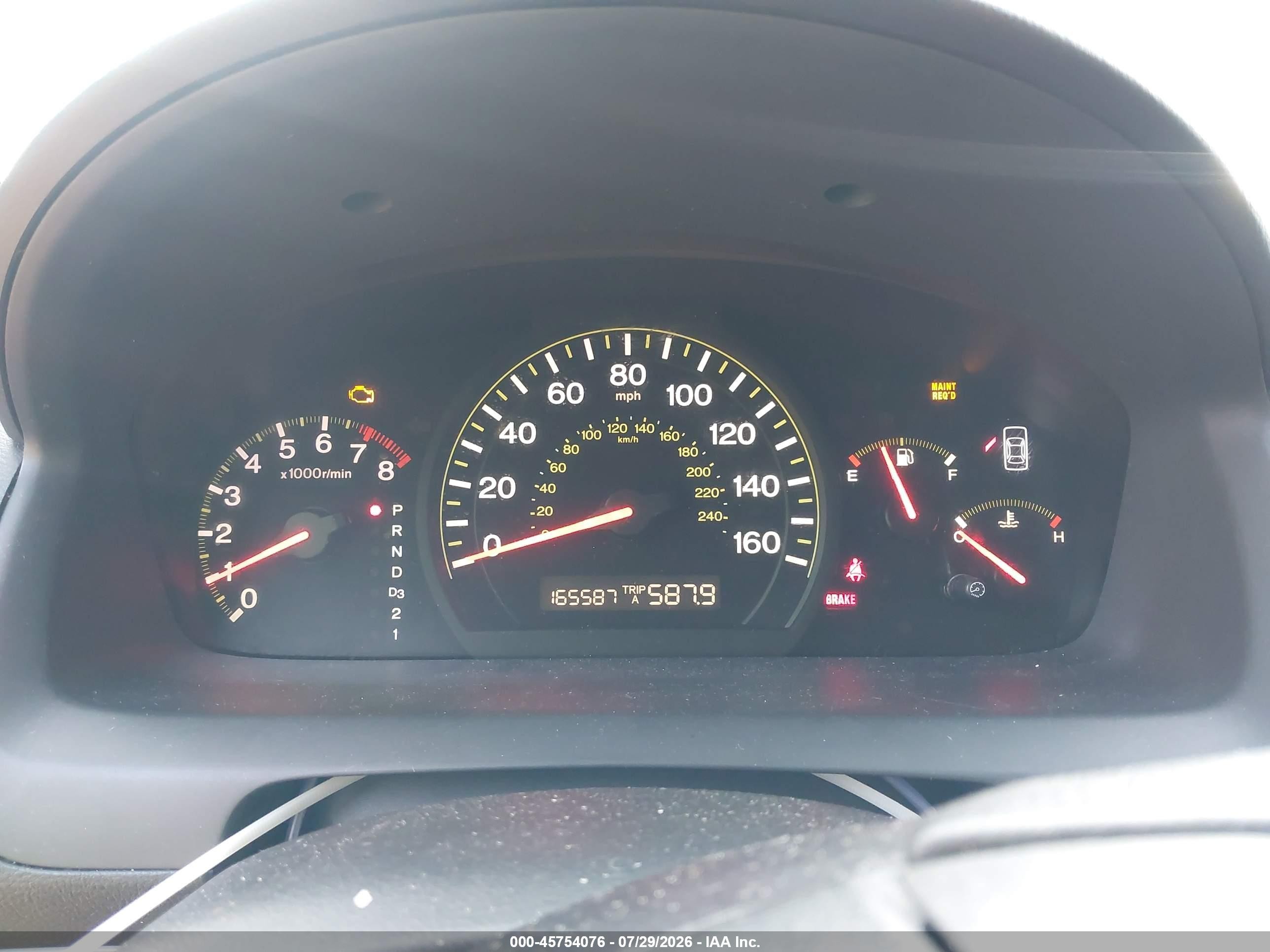 2004 Honda Accord 3.0 Ex Серый vin: 1HGCM66544A042289