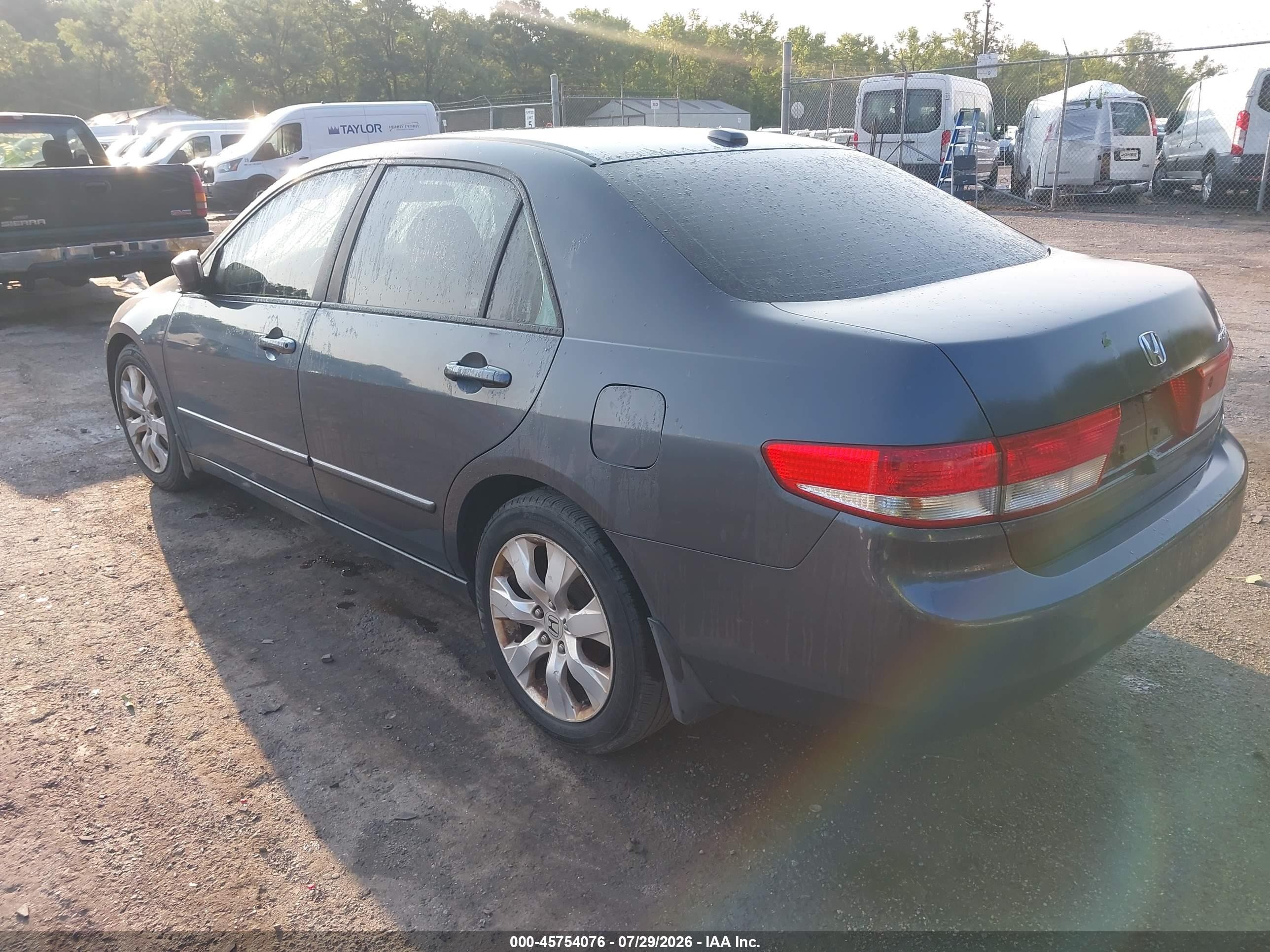 2004 Honda Accord 3.0 Ex Серый vin: 1HGCM66544A042289