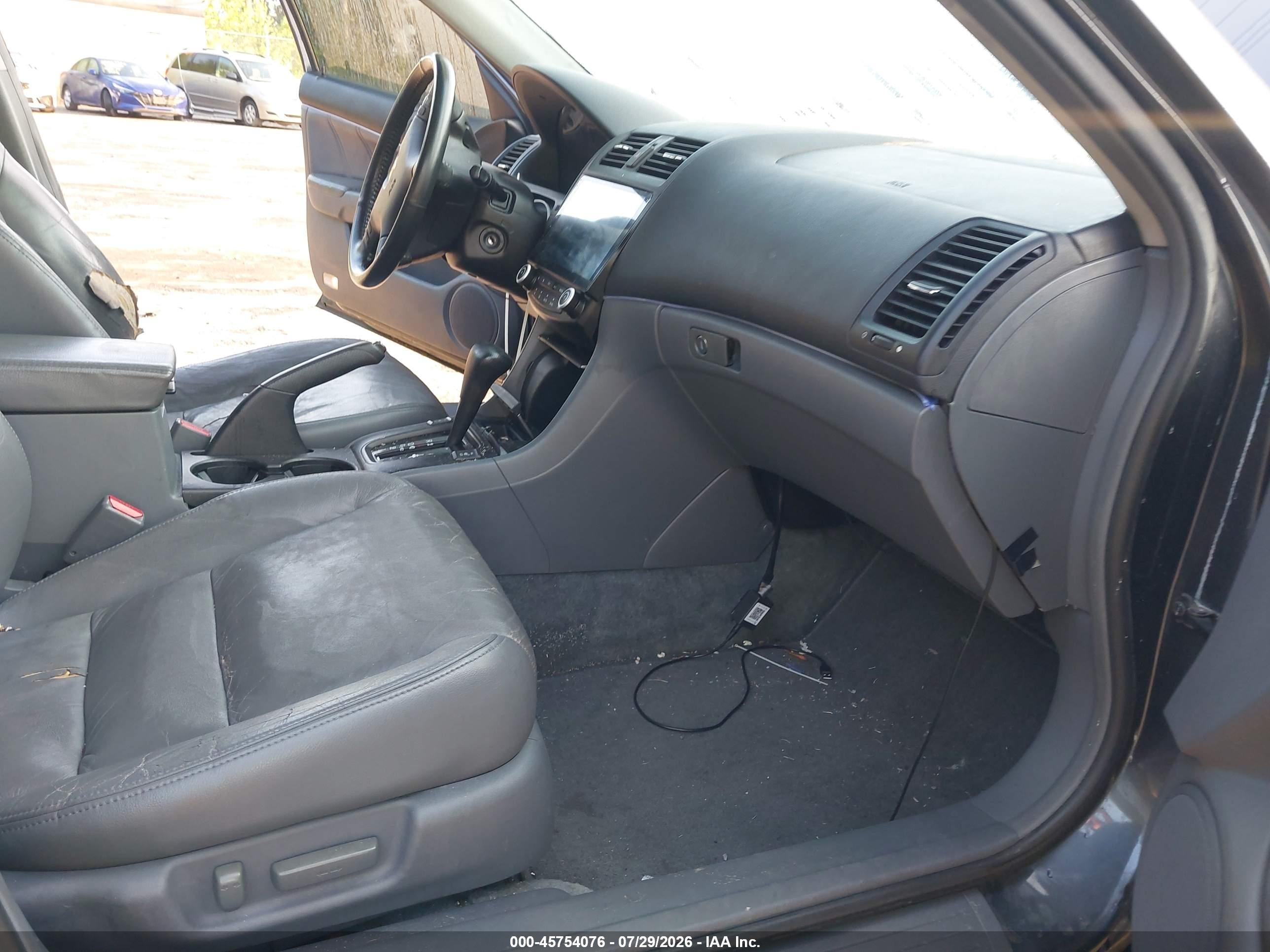2004 Honda Accord 3.0 Ex Серый vin: 1HGCM66544A042289