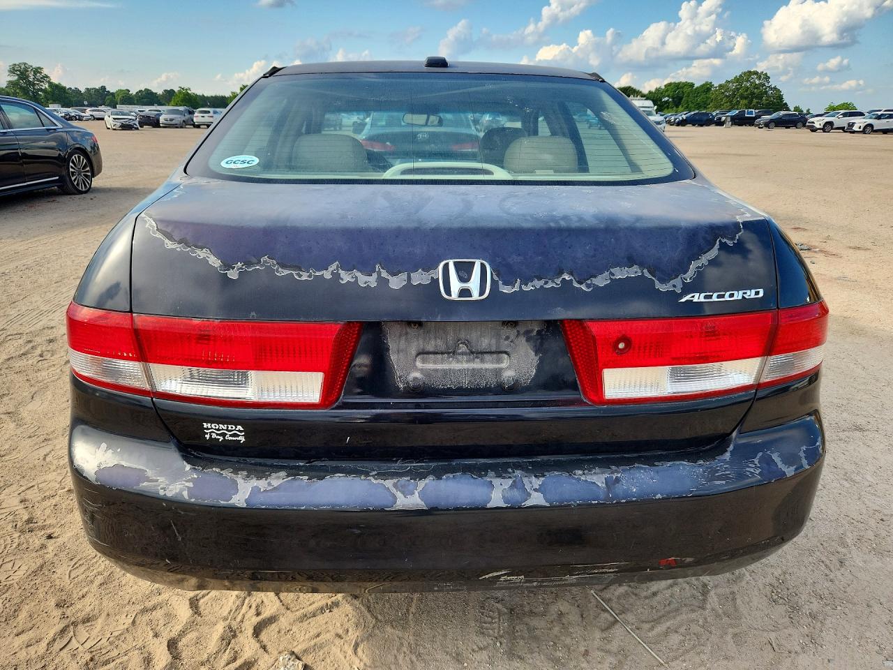 2004 Honda Accord Ex Синий vin: 1HGCM66544A062350
