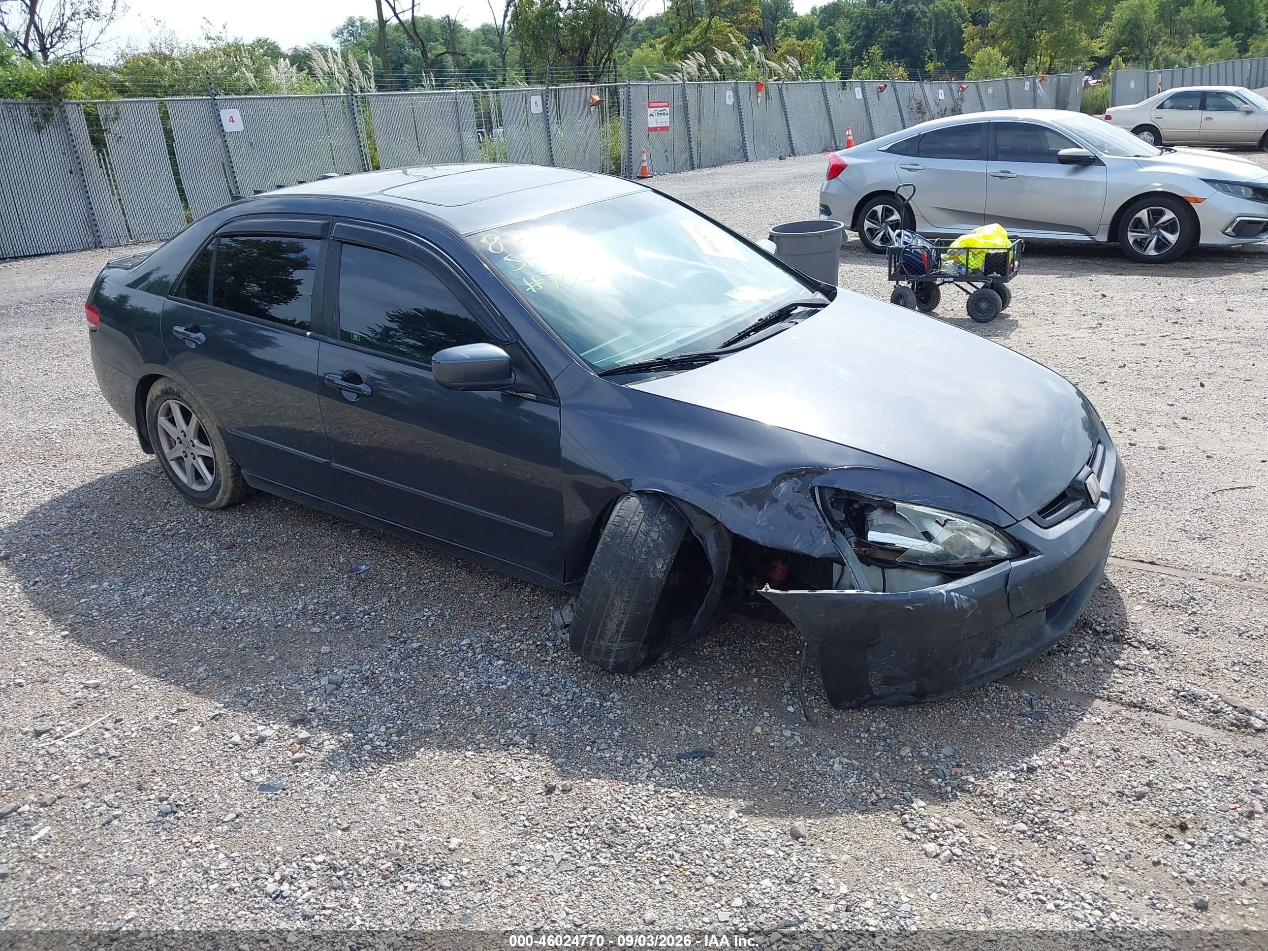 2004 Honda Accord 3.0 Ex Синий vin: 1HGCM66544A082890