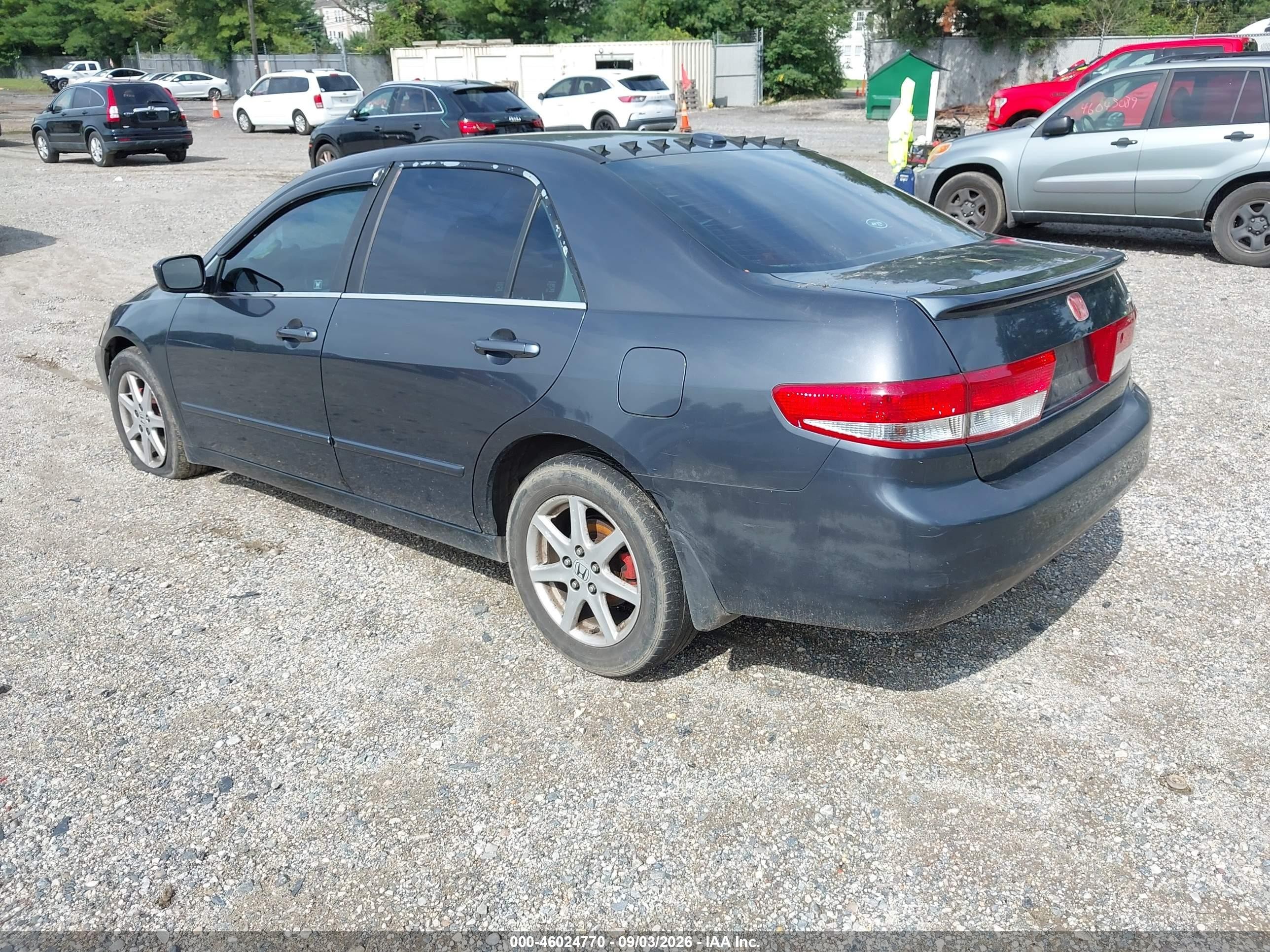 2004 Honda Accord 3.0 Ex Синий vin: 1HGCM66544A082890