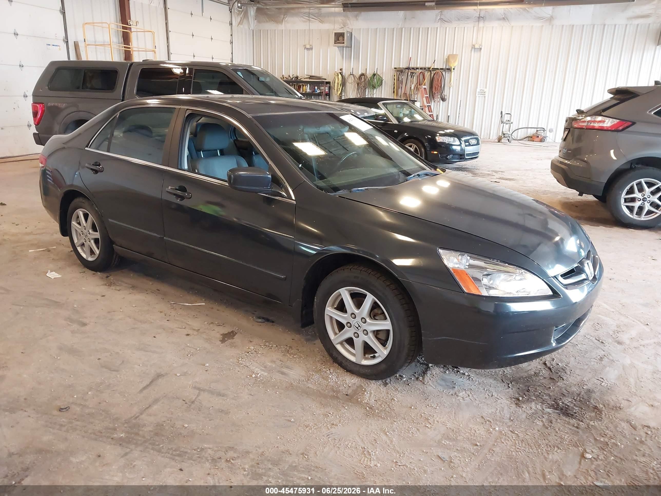 2004 Honda Accord 3.0 Ex Black vin: 1HGCM66544A086602