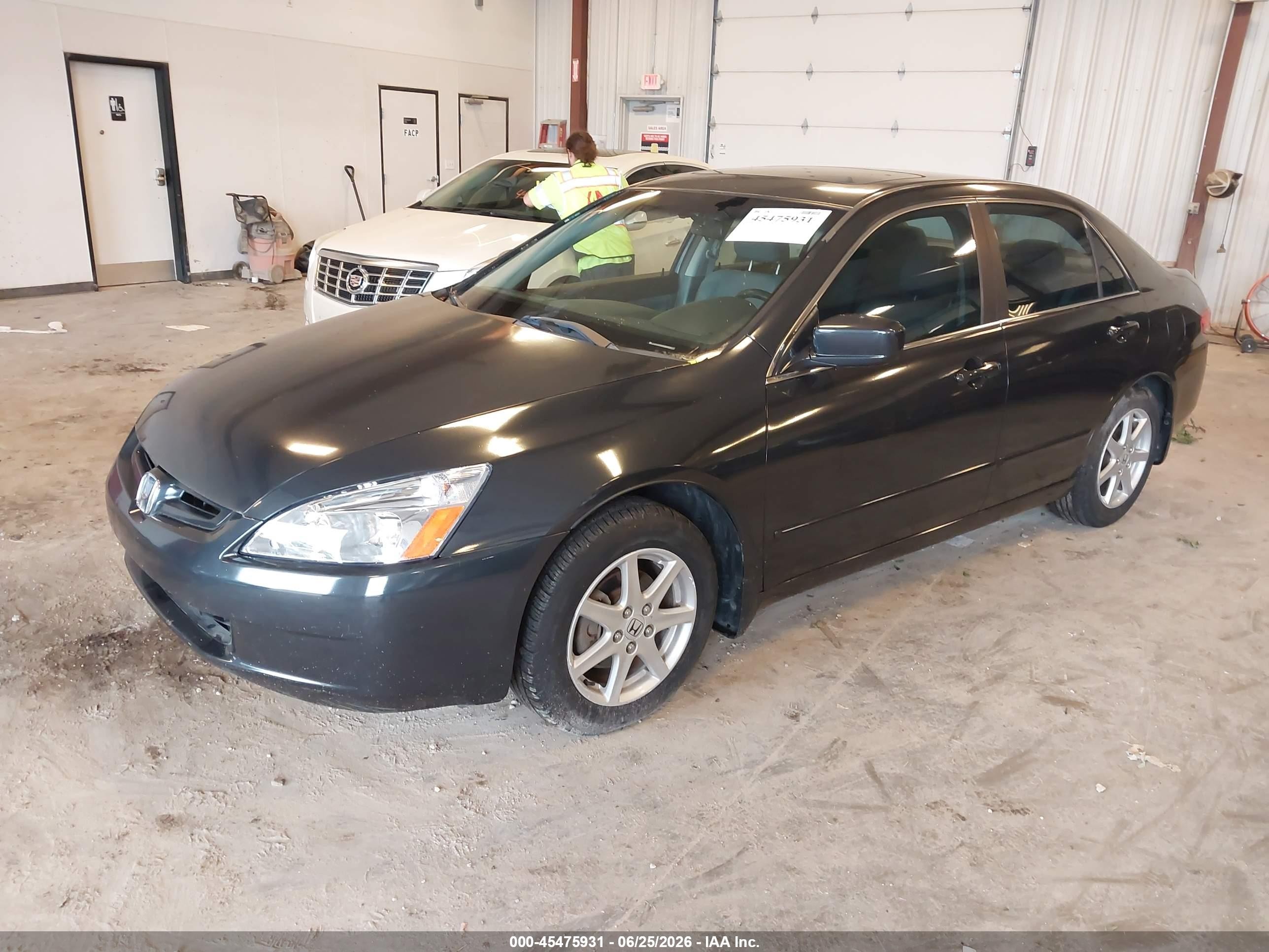 2004 Honda Accord 3.0 Ex Black vin: 1HGCM66544A086602