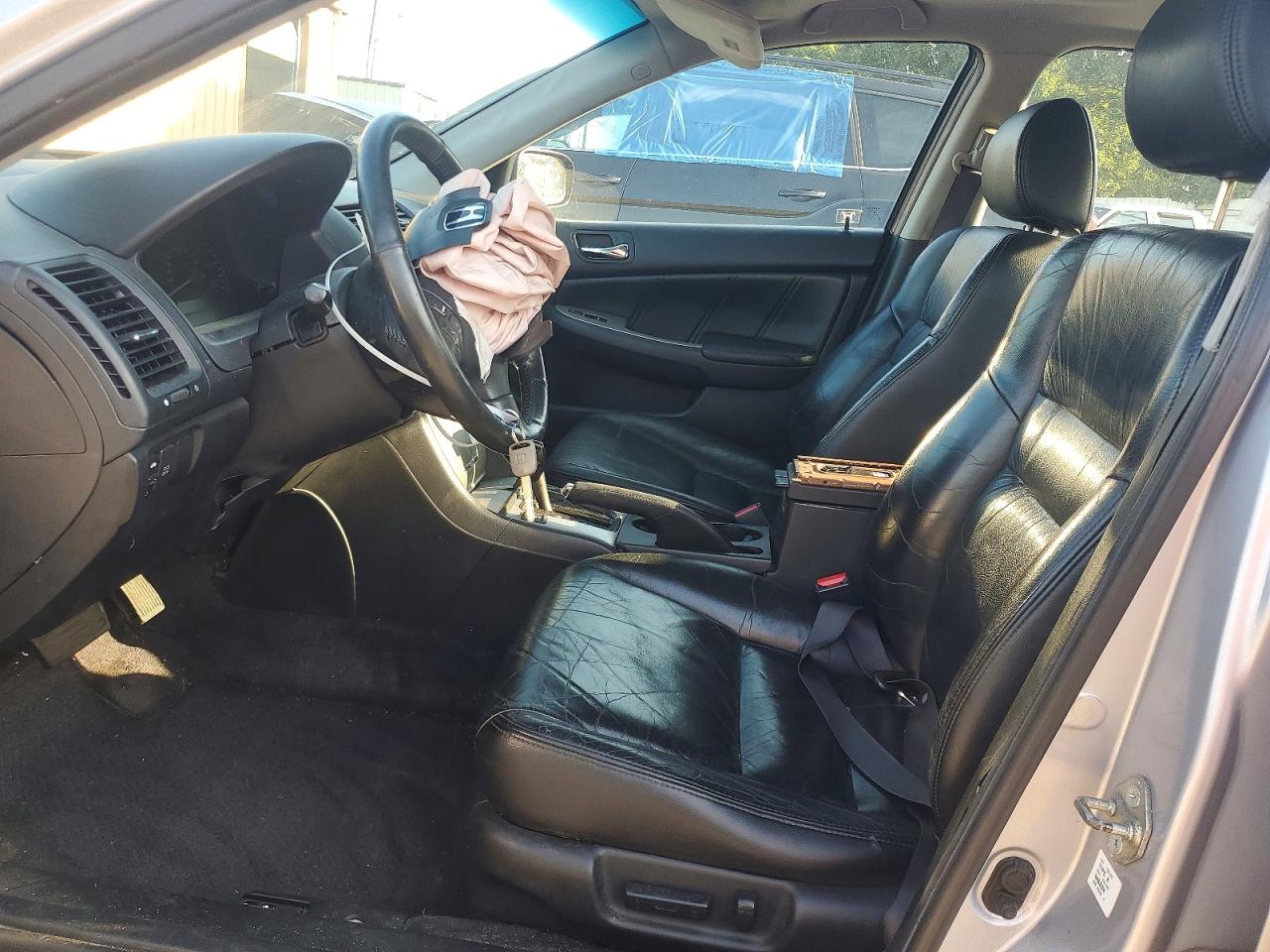 2004 Honda Accord Ex Silver vin: 1HGCM66544A095090