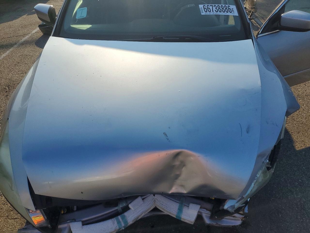 2004 Honda Accord Ex Silver vin: 1HGCM66544A095090
