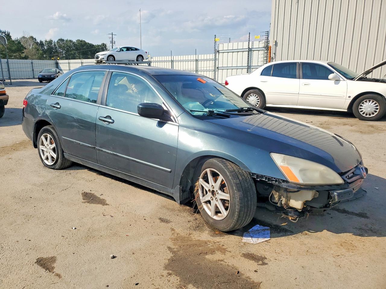 2004 Honda Accord Ex Зеленый vin: 1HGCM66544A098250