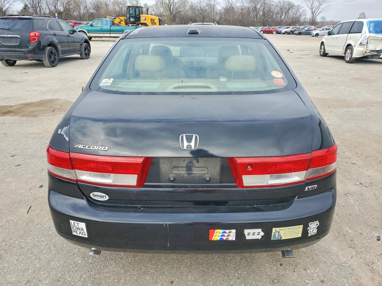 2004 Honda Accord Ex Black vin: 1HGCM66544A104046
