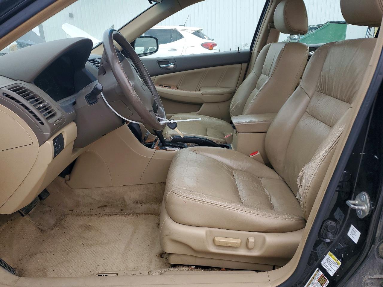 2004 Honda Accord Ex Black vin: 1HGCM66544A104046