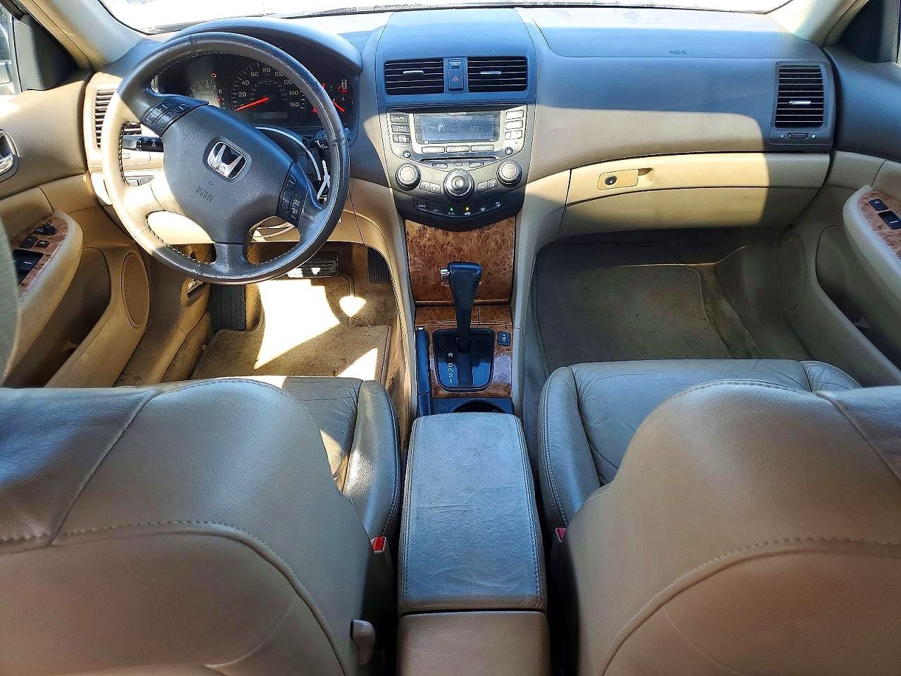 2005 Honda Accord Ex Black vin: 1HGCM66545A016390