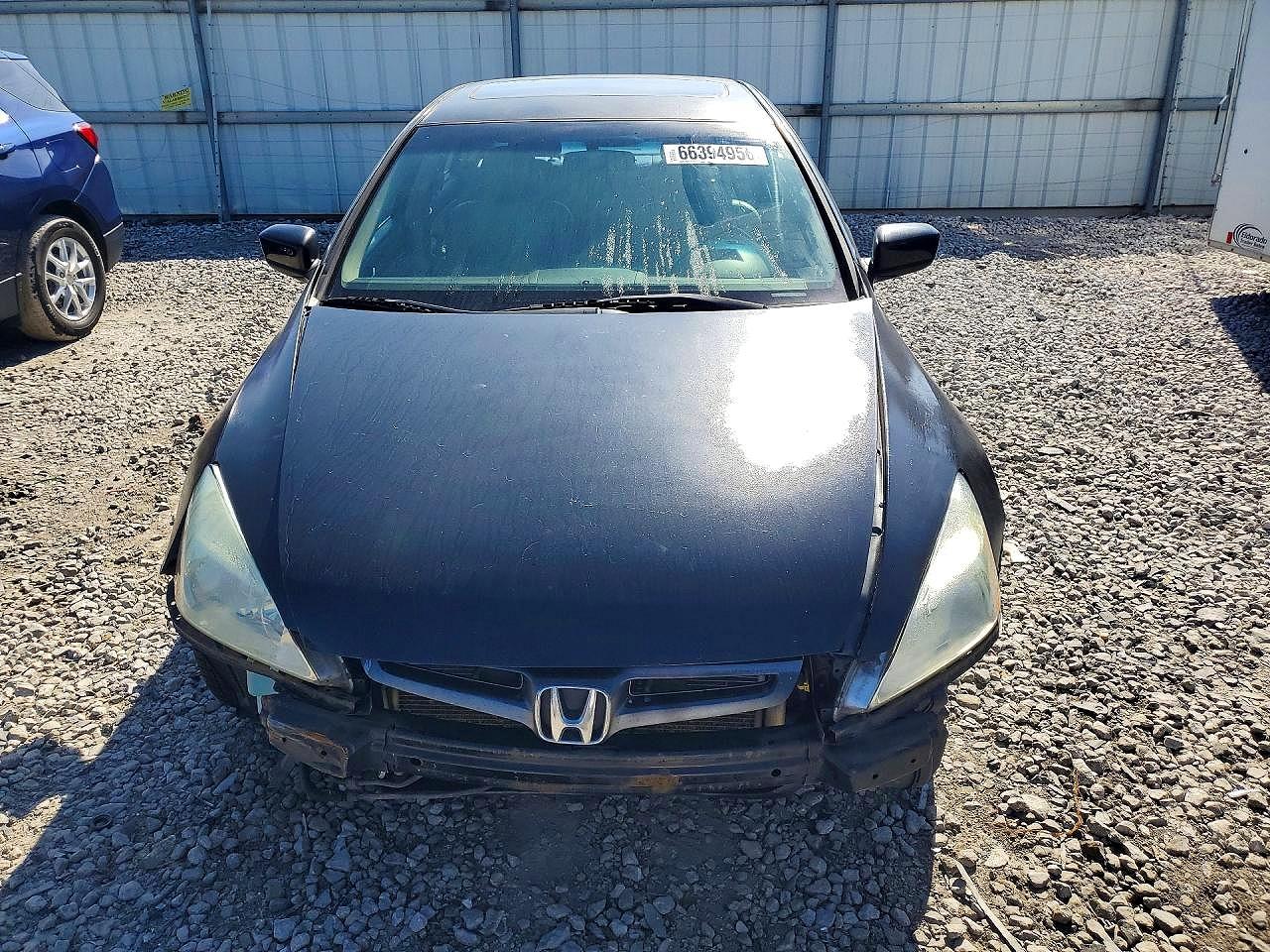2005 Honda Accord Ex Black vin: 1HGCM66545A016390