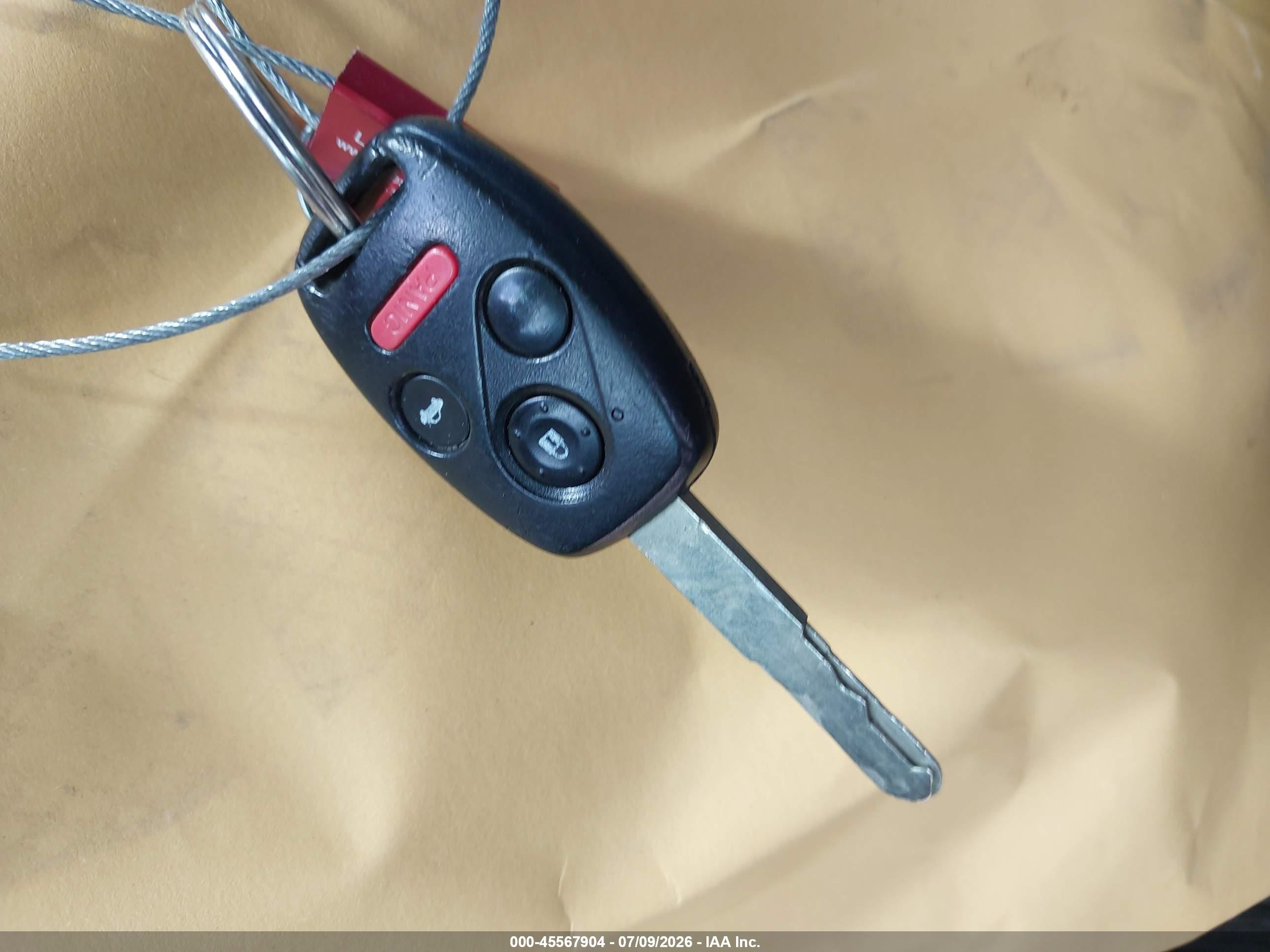 2005 Honda Accord 3.0 Ex Red vin: 1HGCM66545A019614
