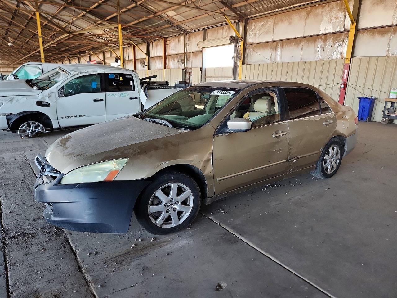 2005 Honda Accord Ex Gold vin: 1HGCM66545A047476